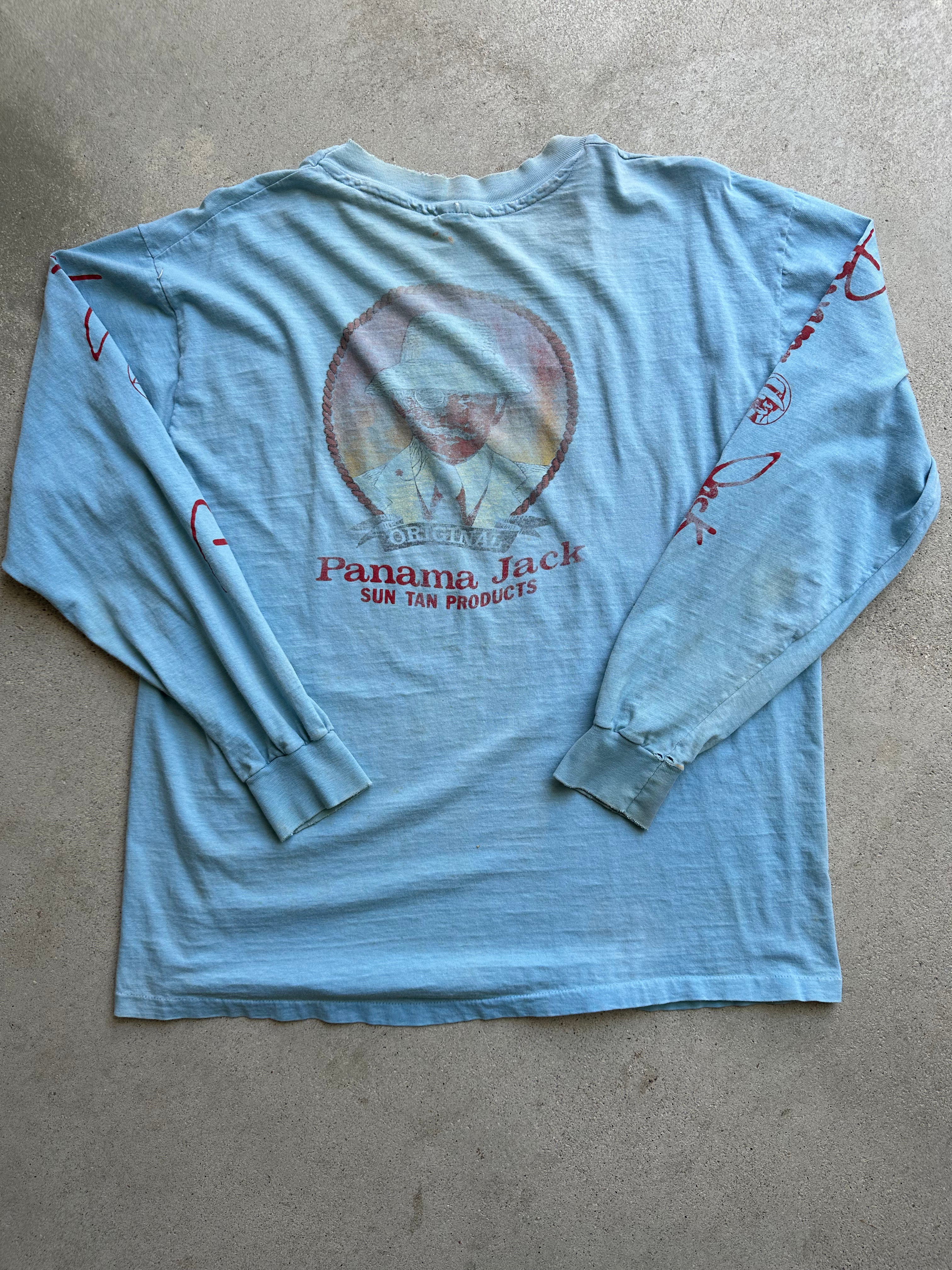 1980s Sunfaded Panama Jack Long Sleeve (XL)