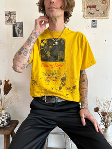 1990s Paint Stained M.C. Escher Taking Steps T-Shirt (L/XL)