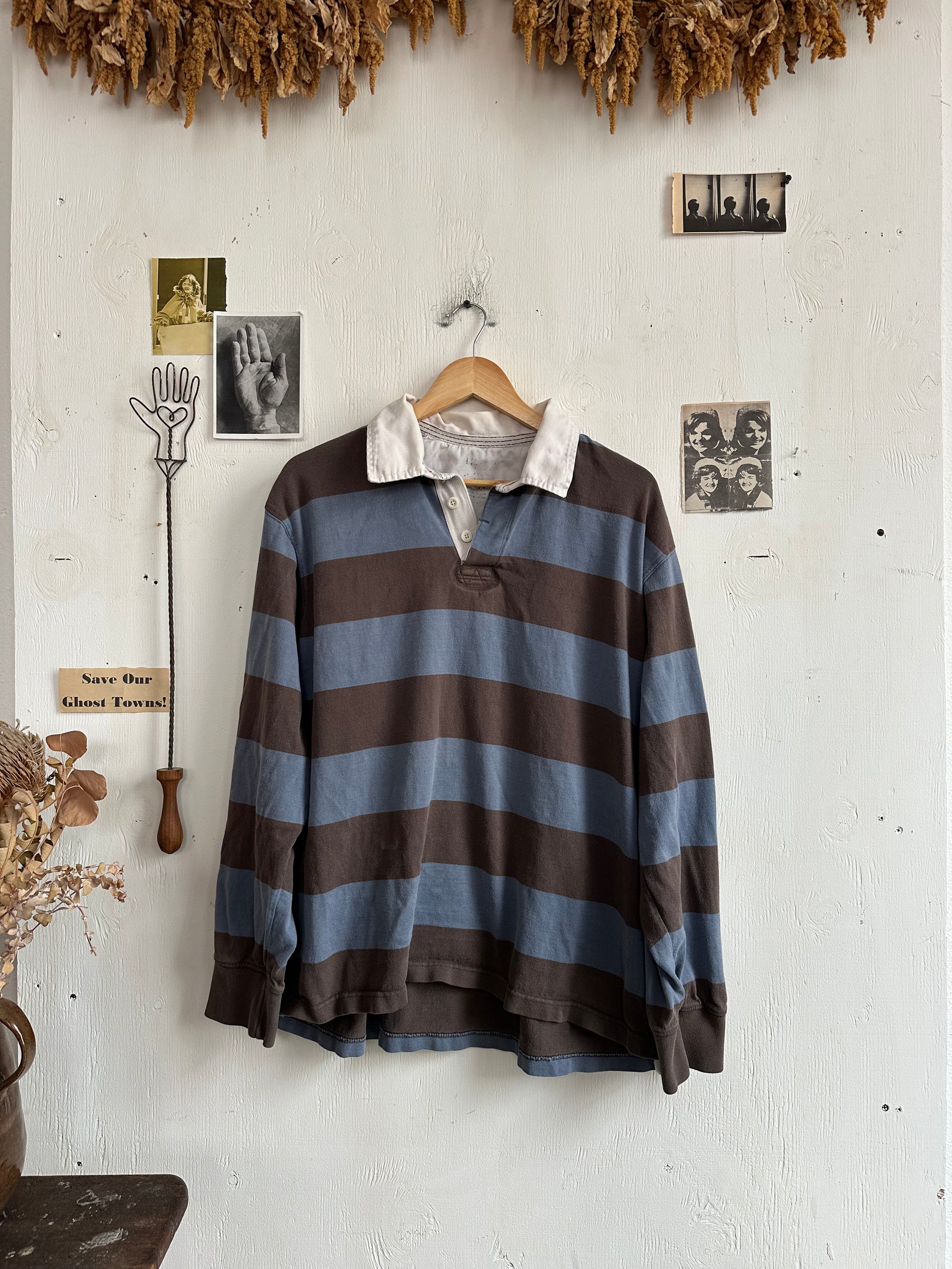 1990s Faded Rugby Shirt