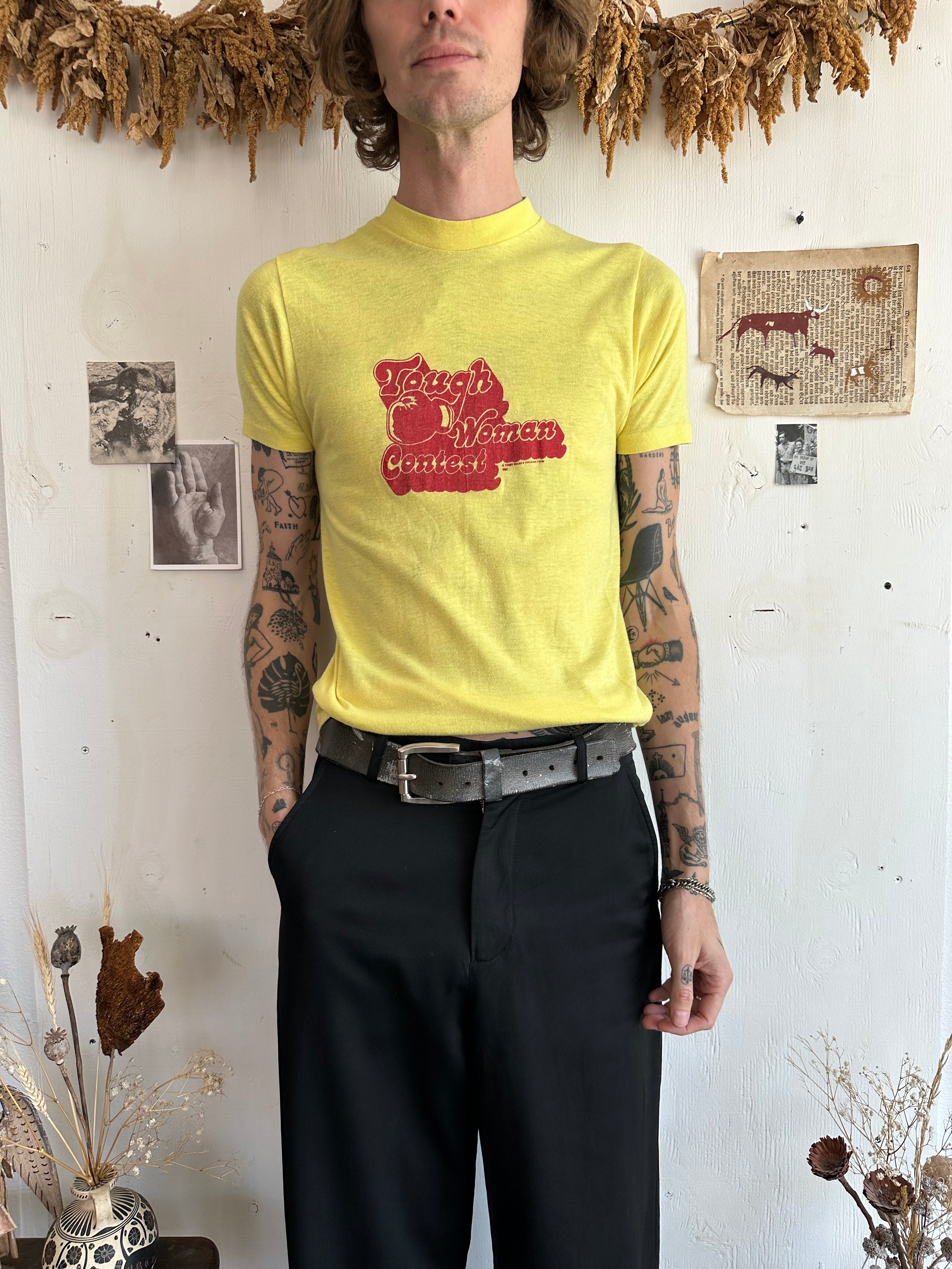 1980s Tough Woman Contest Tee (S/M)