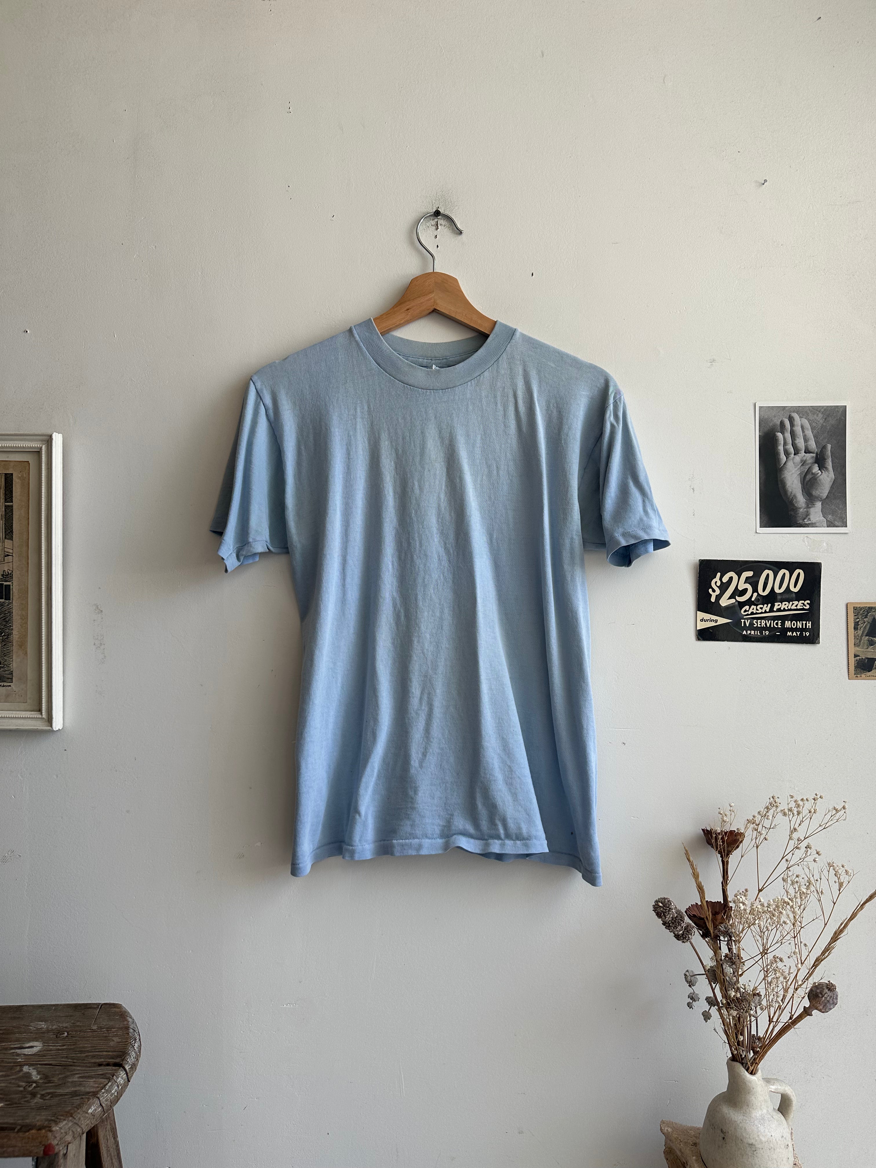 1970s Baby Blue Blank (M)