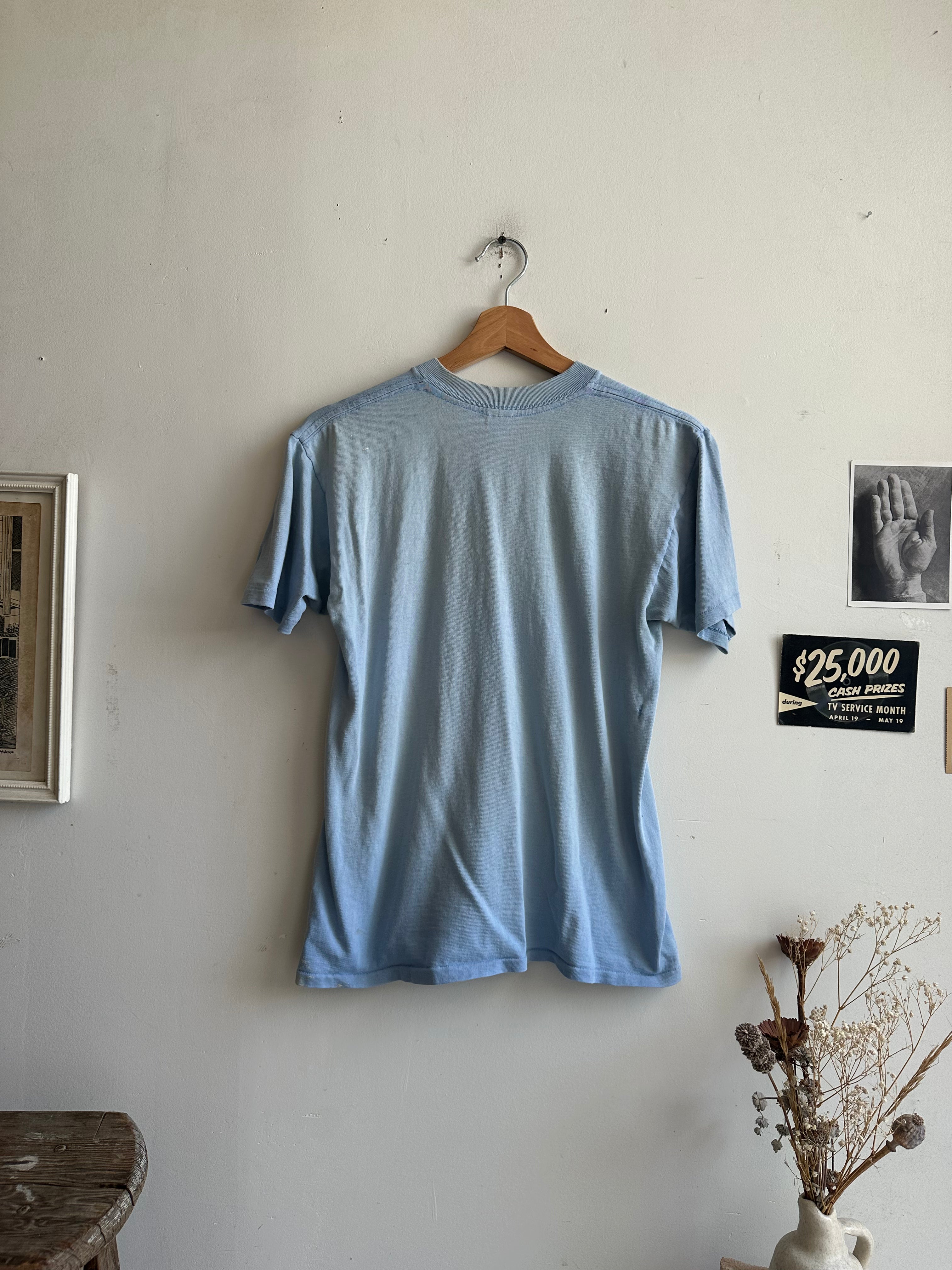 1970s Baby Blue Blank (M)
