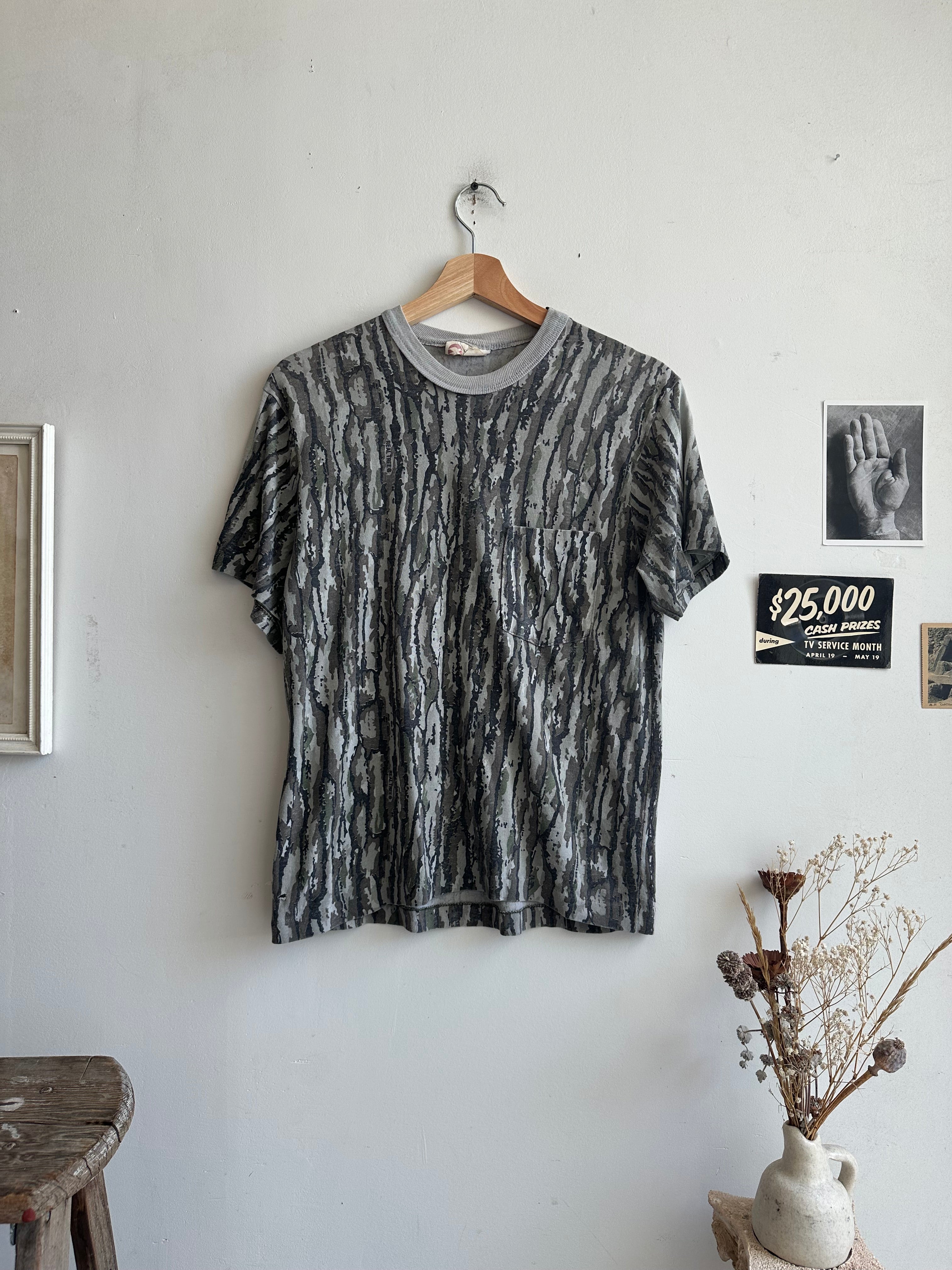 1980s RealTree Pocket Tee (M)