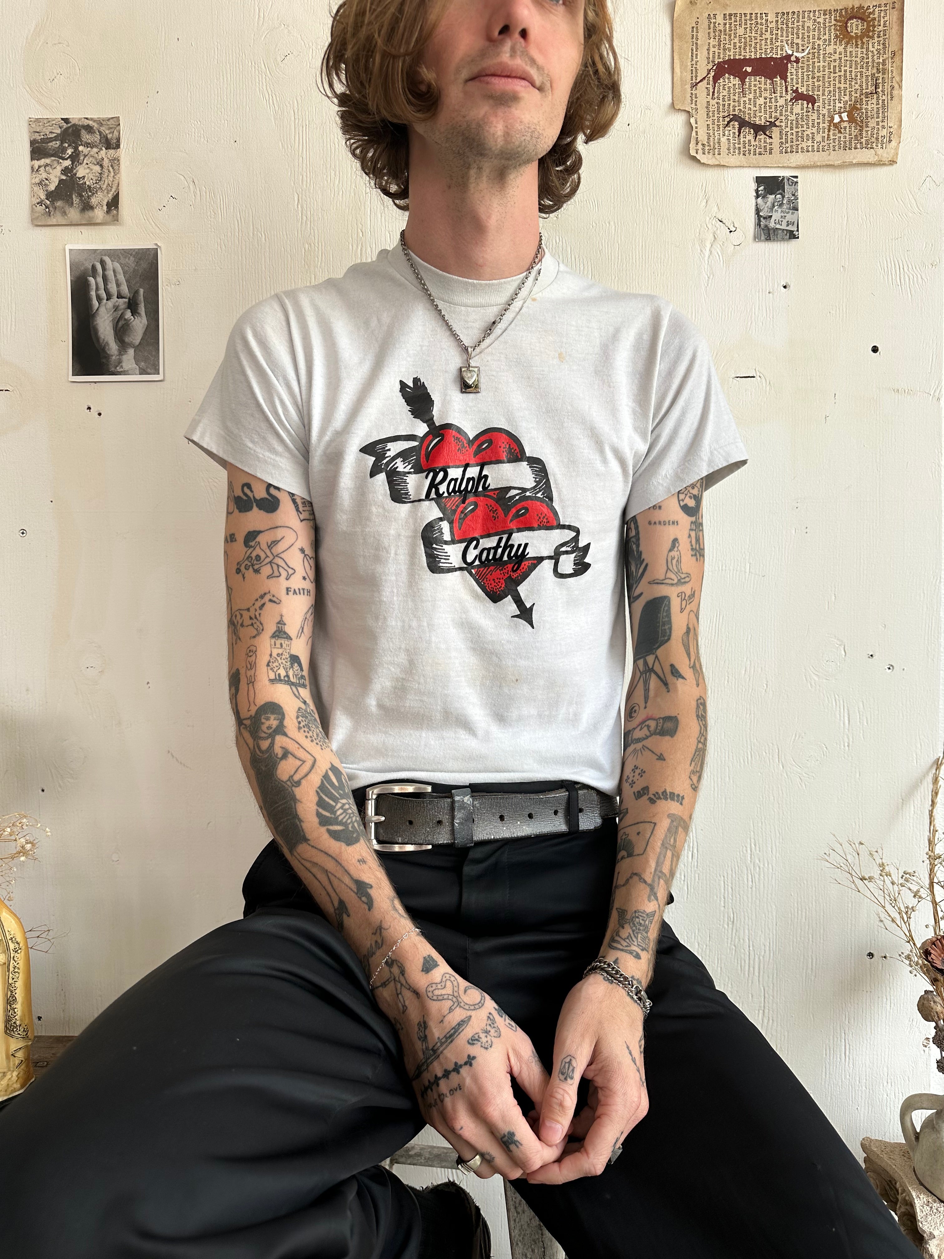 1970s Ralph and Cathy T-Shirt (S/M)