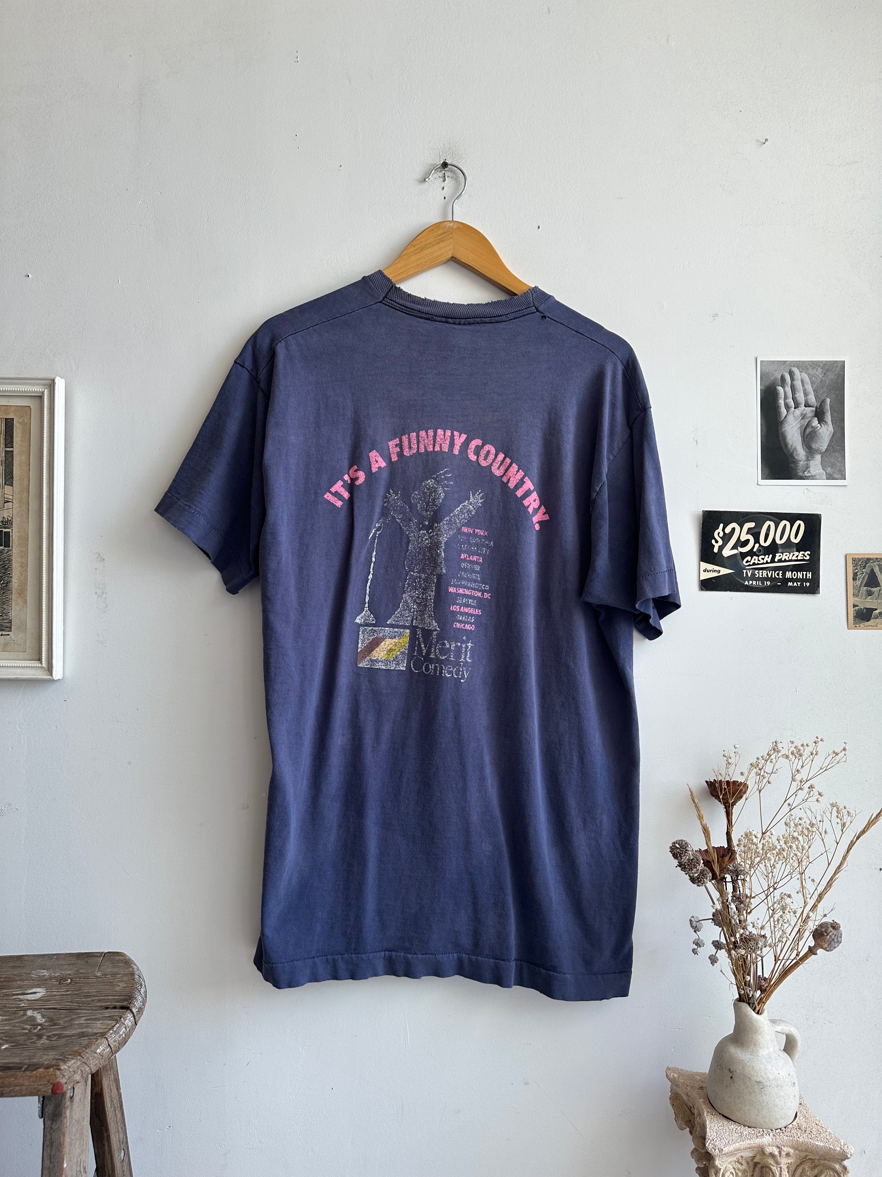 1990s Well-Worn Funny Country Tee (XL)