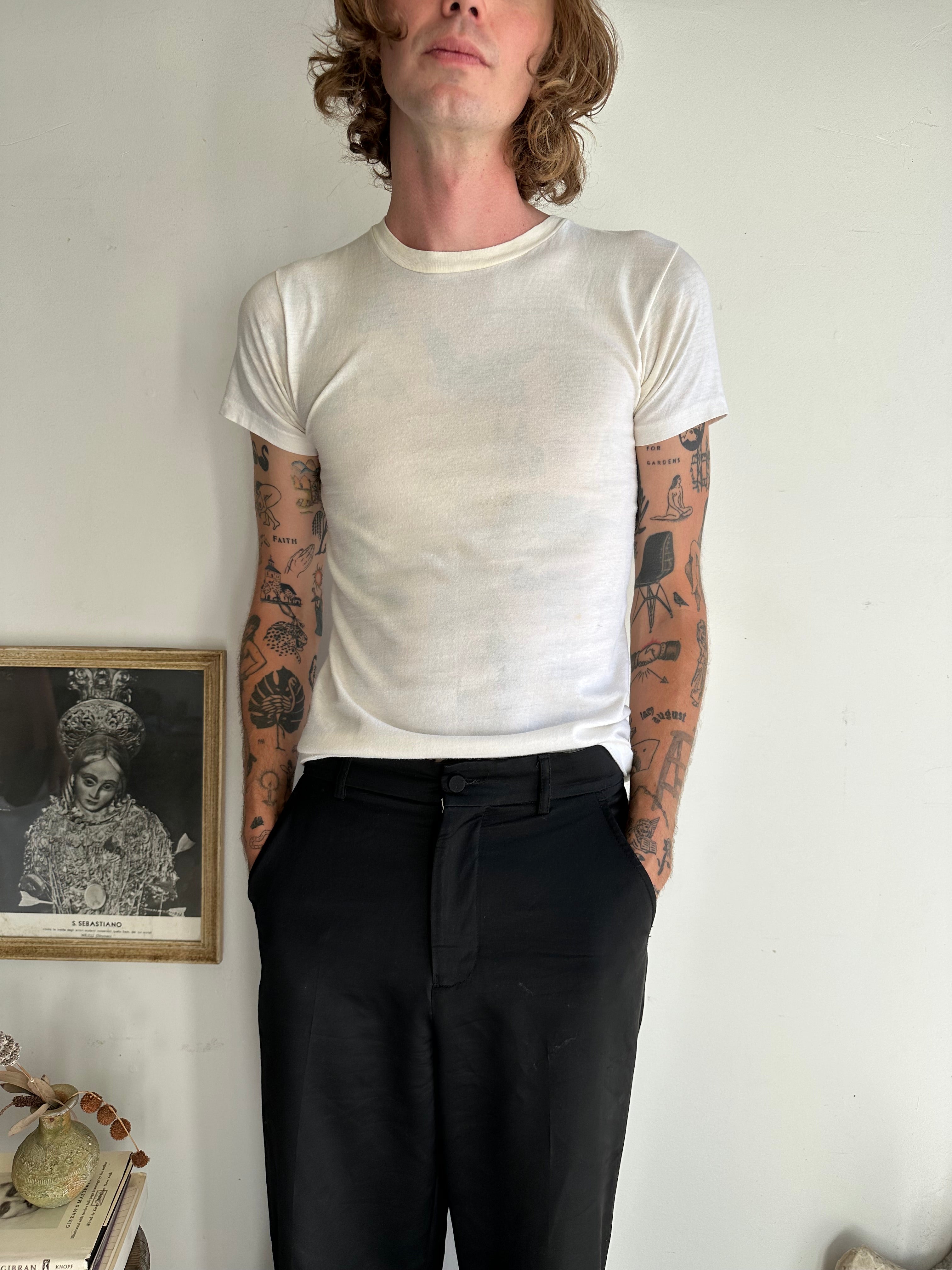 1970s Carter's Blank Tee (S/M)