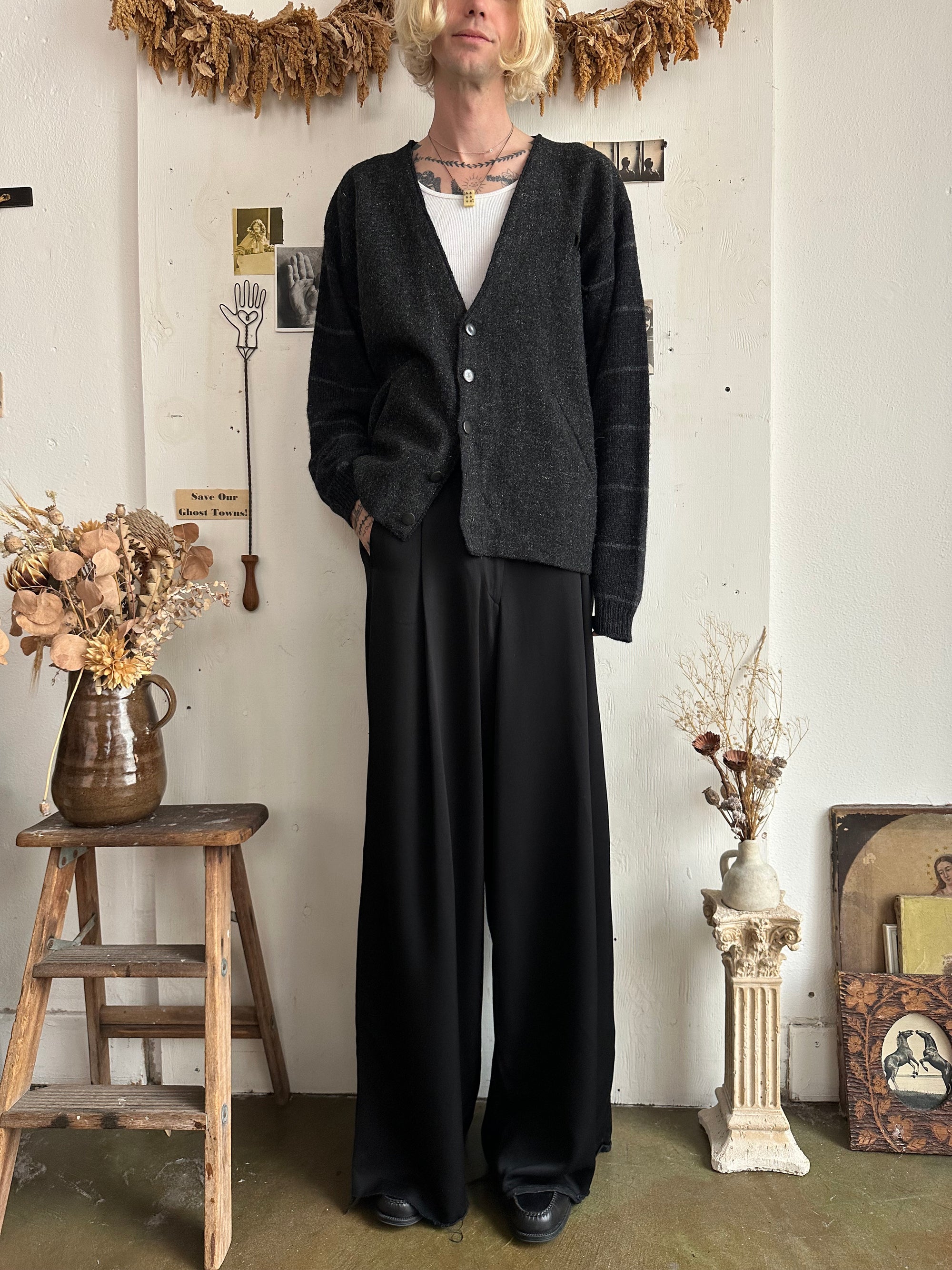 1980s Made in Japan Wool Cardigan