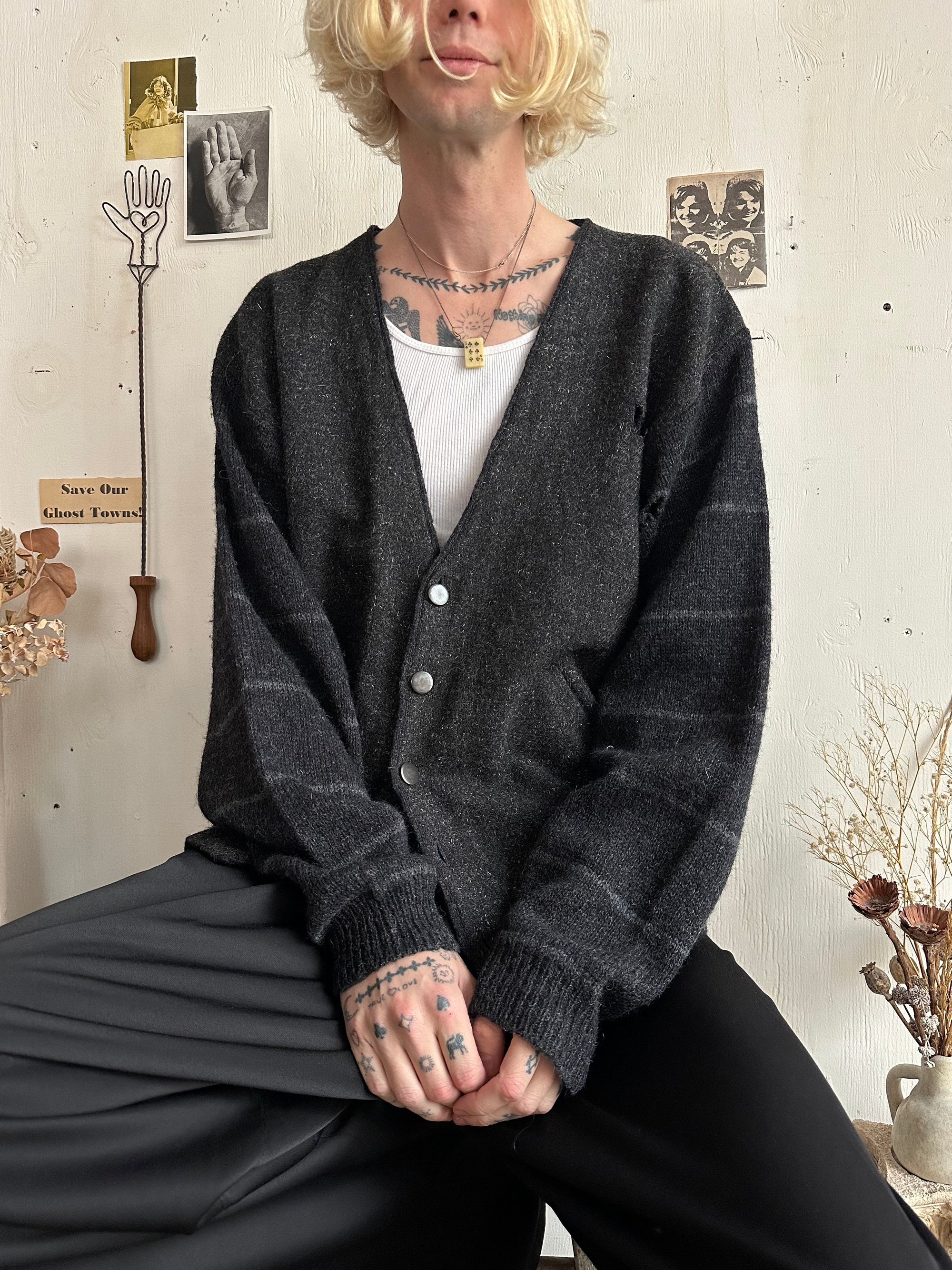 1980s Made in Japan Wool Cardigan