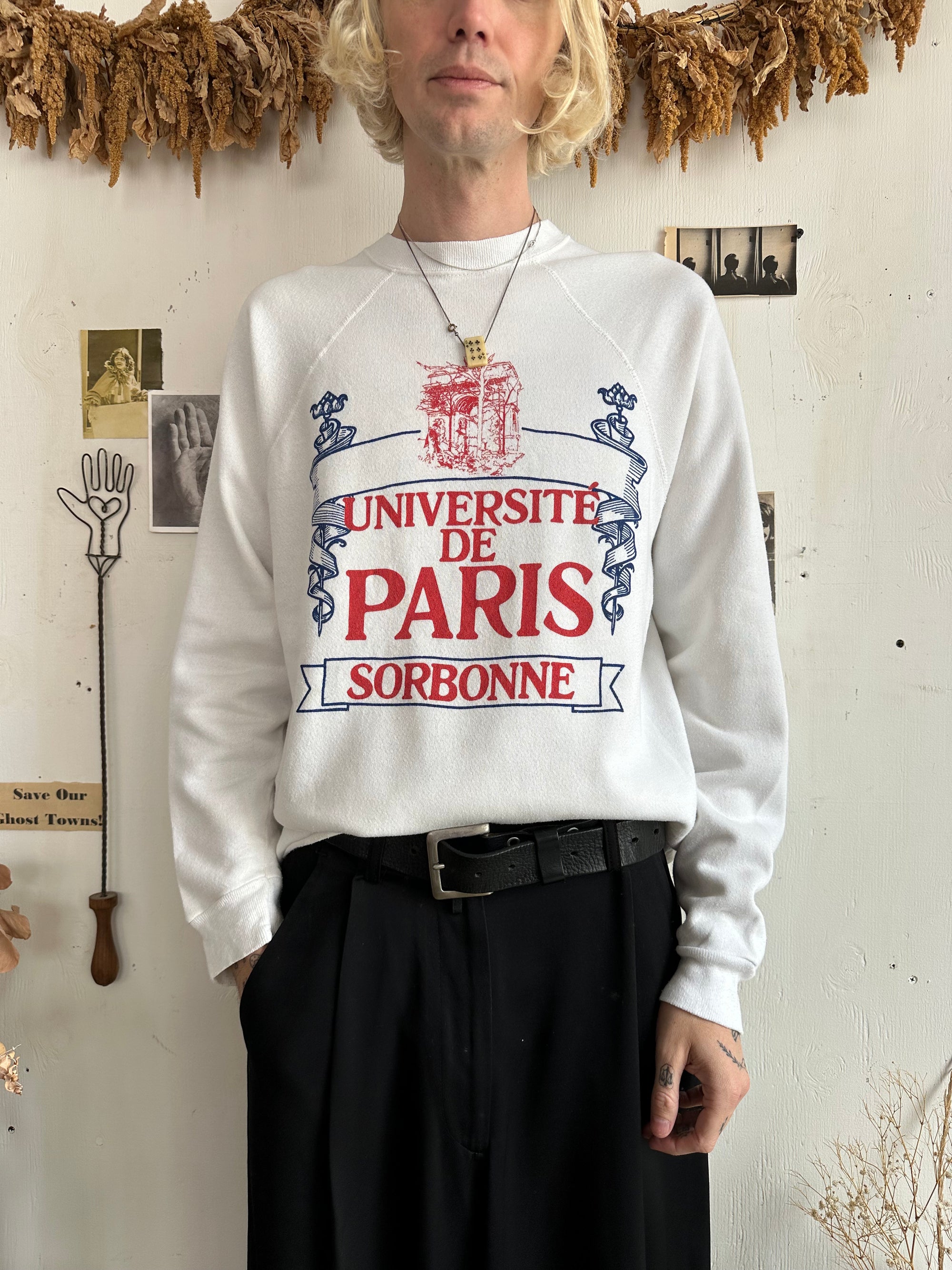 1980s Sorbonne Université Sweatshirt