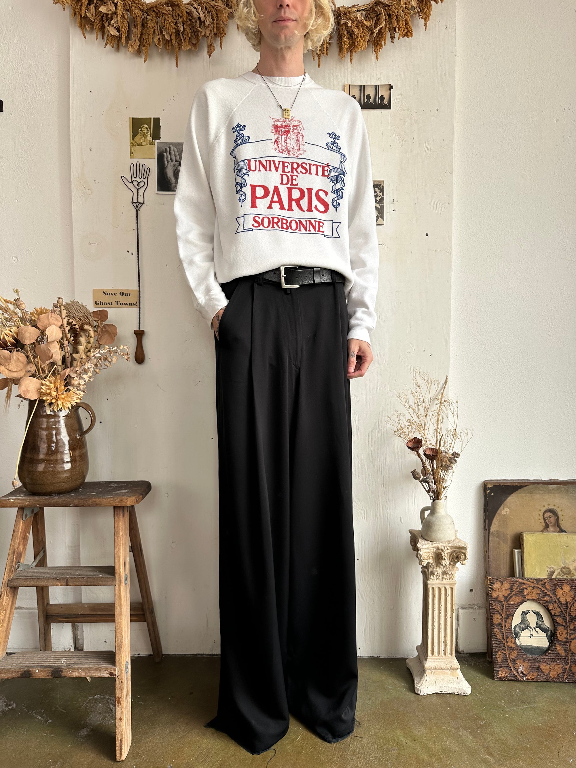 1980s Sorbonne Université Sweatshirt