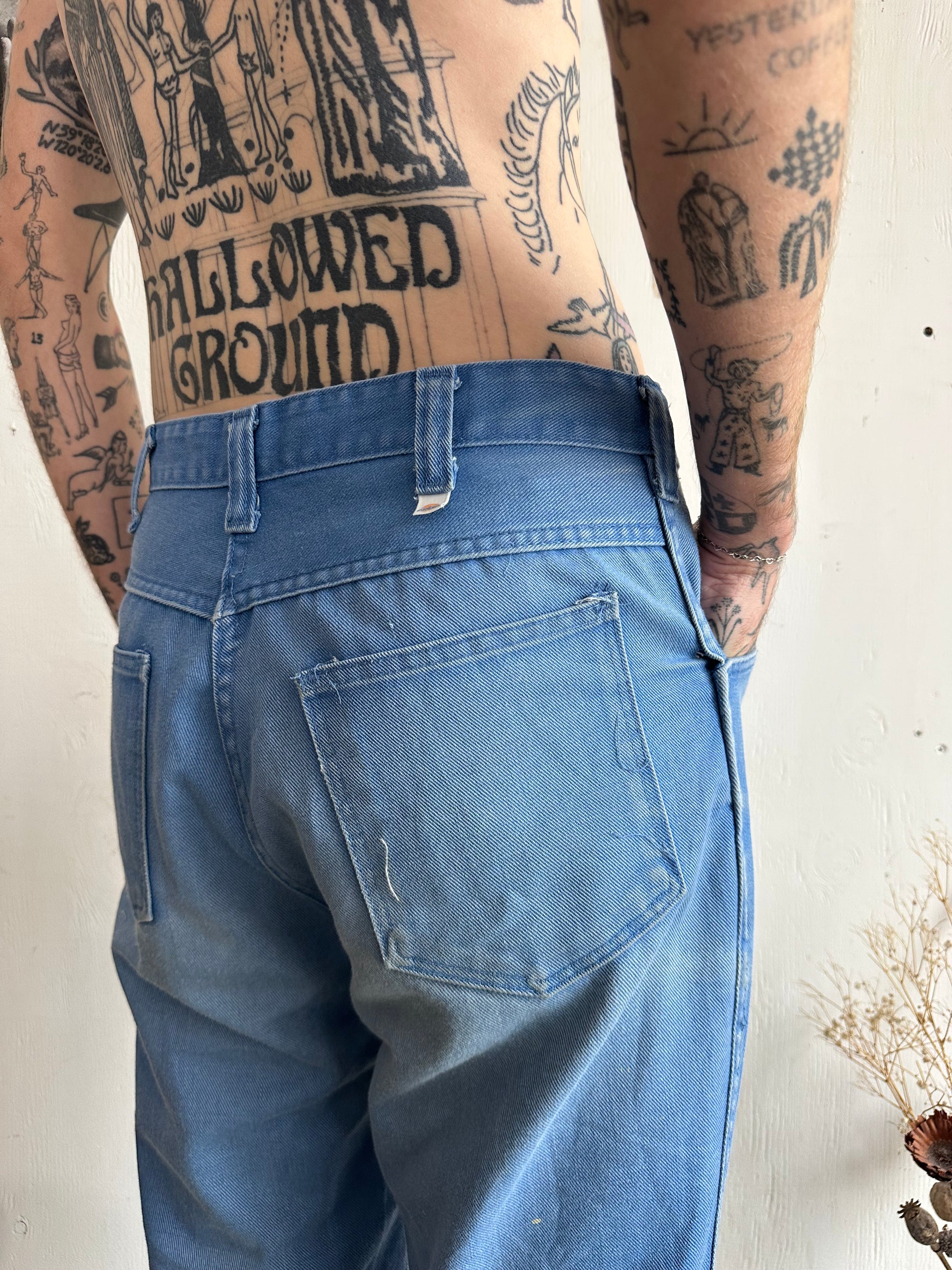 1970s Sun-Faded Dickies Flairs