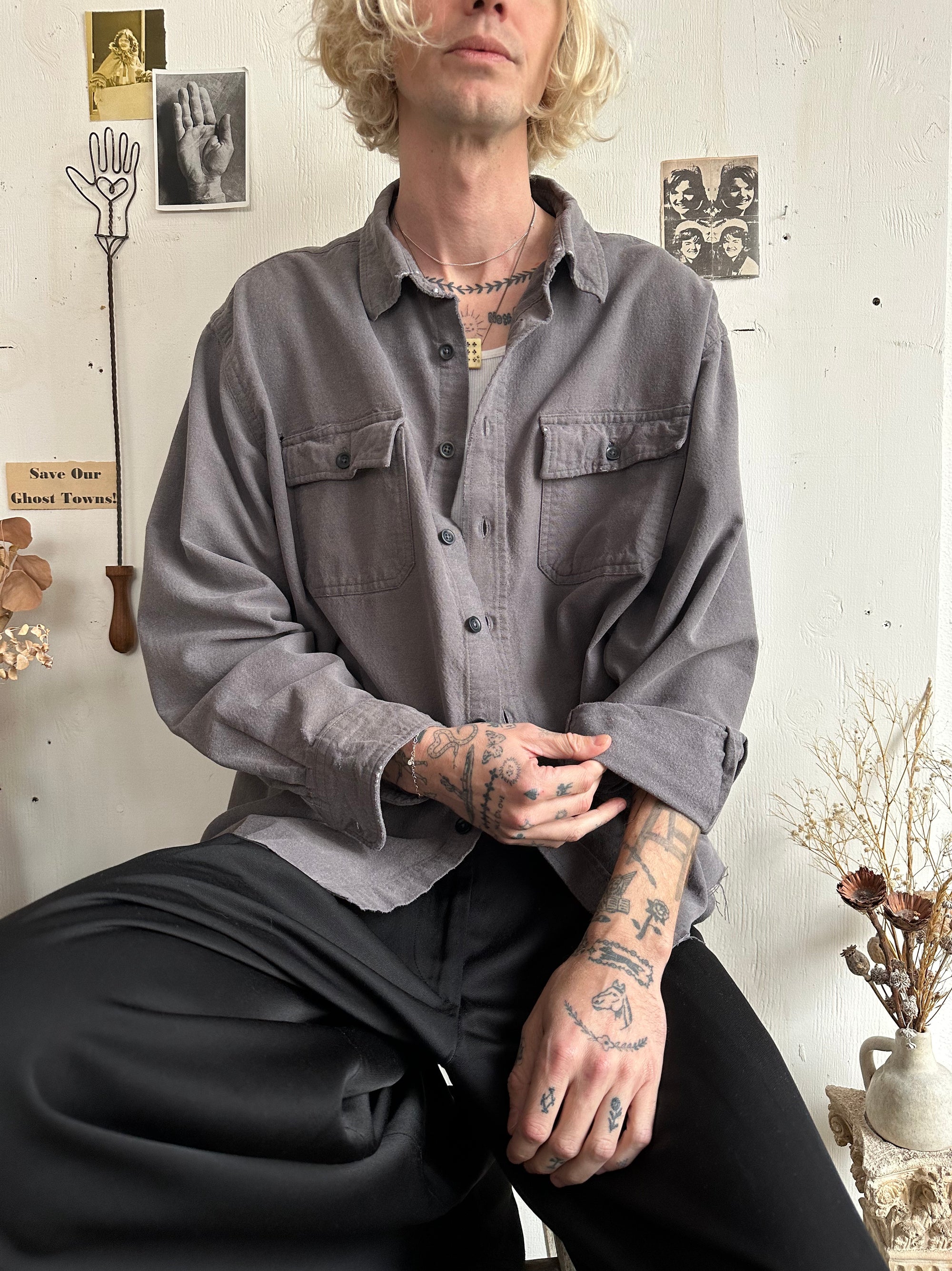 2000s Chopped L.L. Bean Overshirt