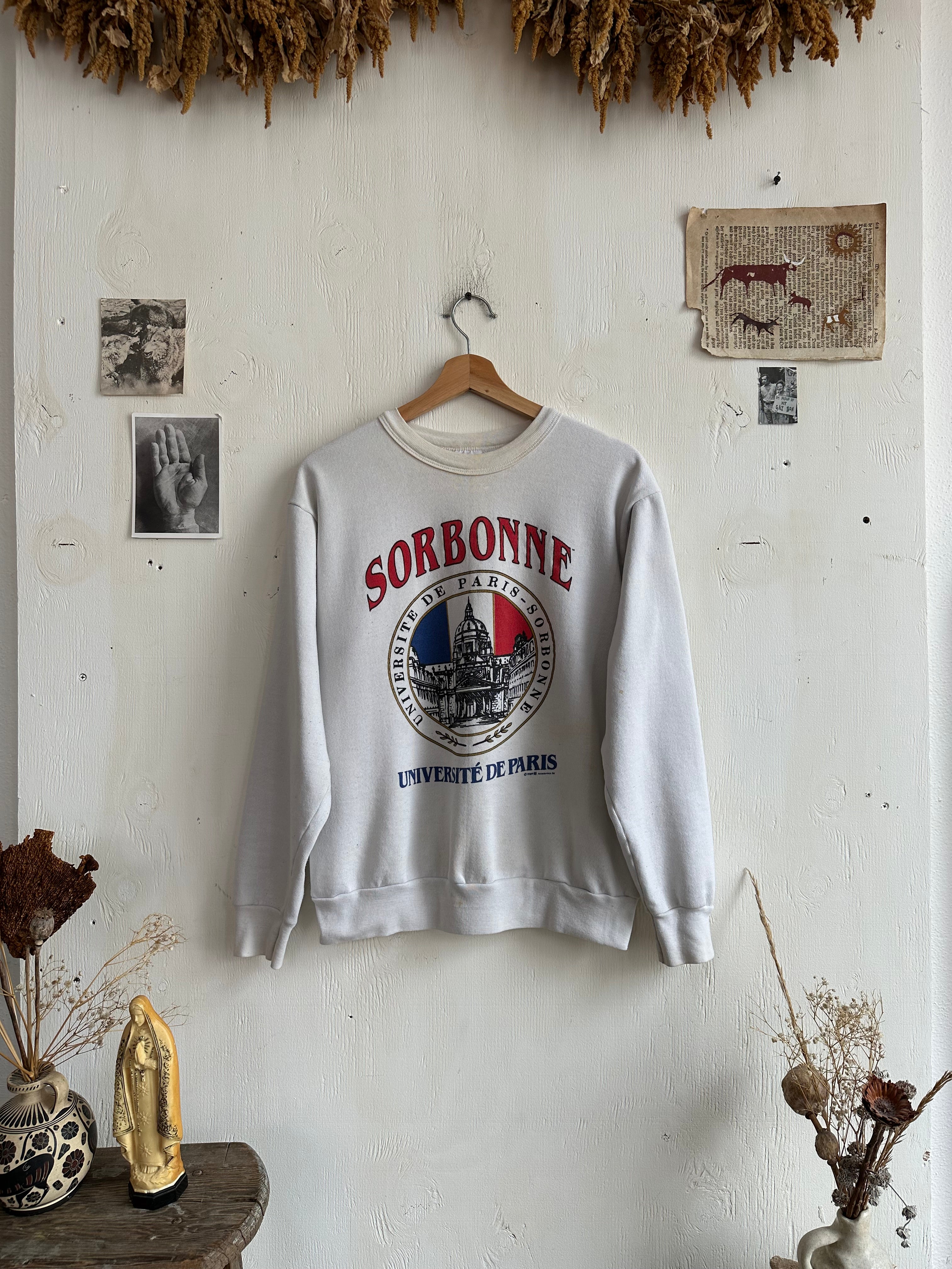 1980s Paris University Sorbonne Sweatshirt (M)