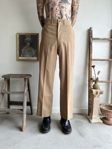 1950s Tan Trousers (29 x 32)