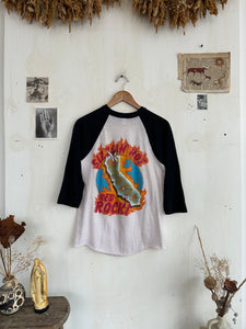 1980s Sammy Hagar Baseball Tee (S/M)