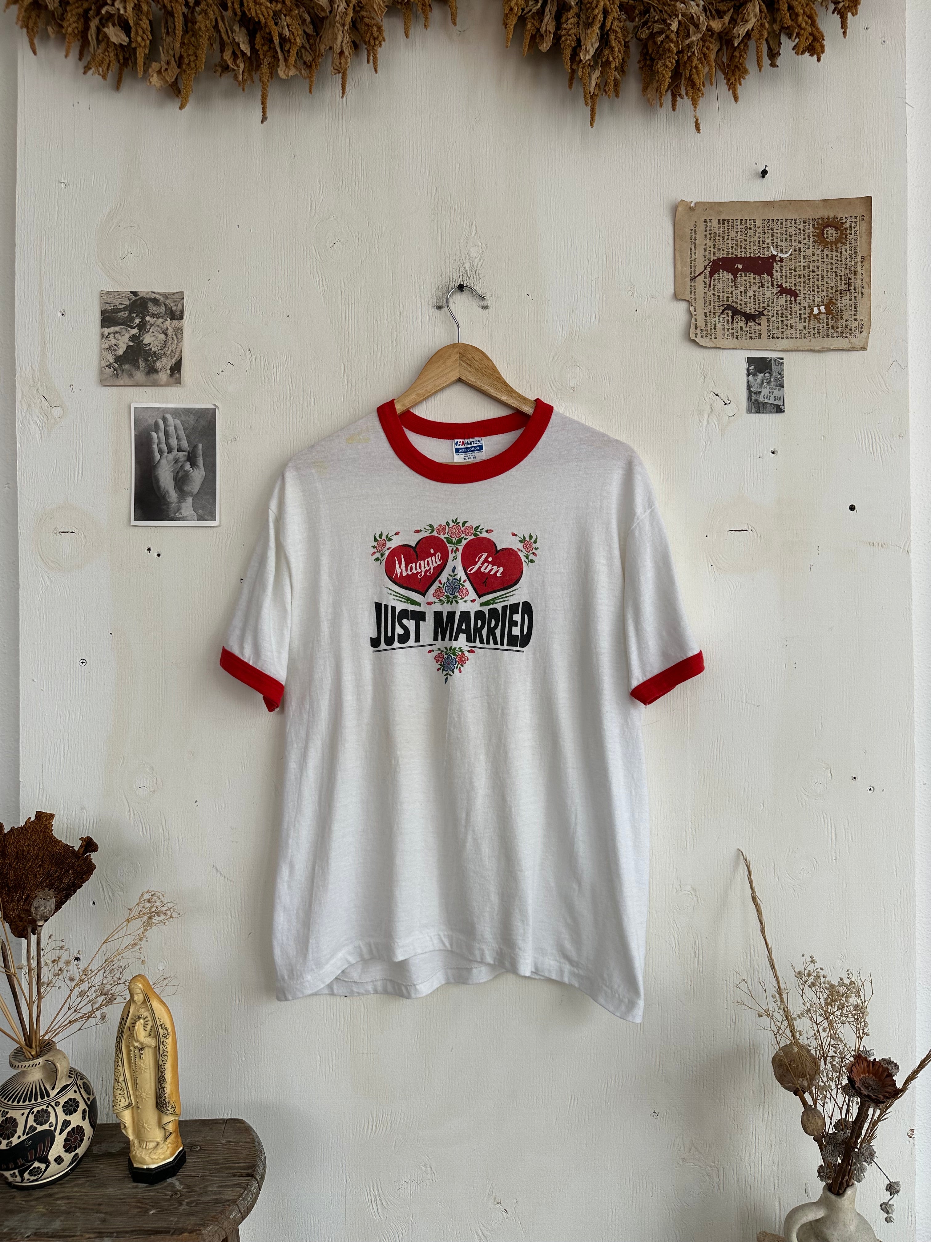 1980s Just Married Ringer (M/L)