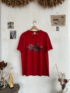 1980s Paper Thin Horses T-Shirt (XL)