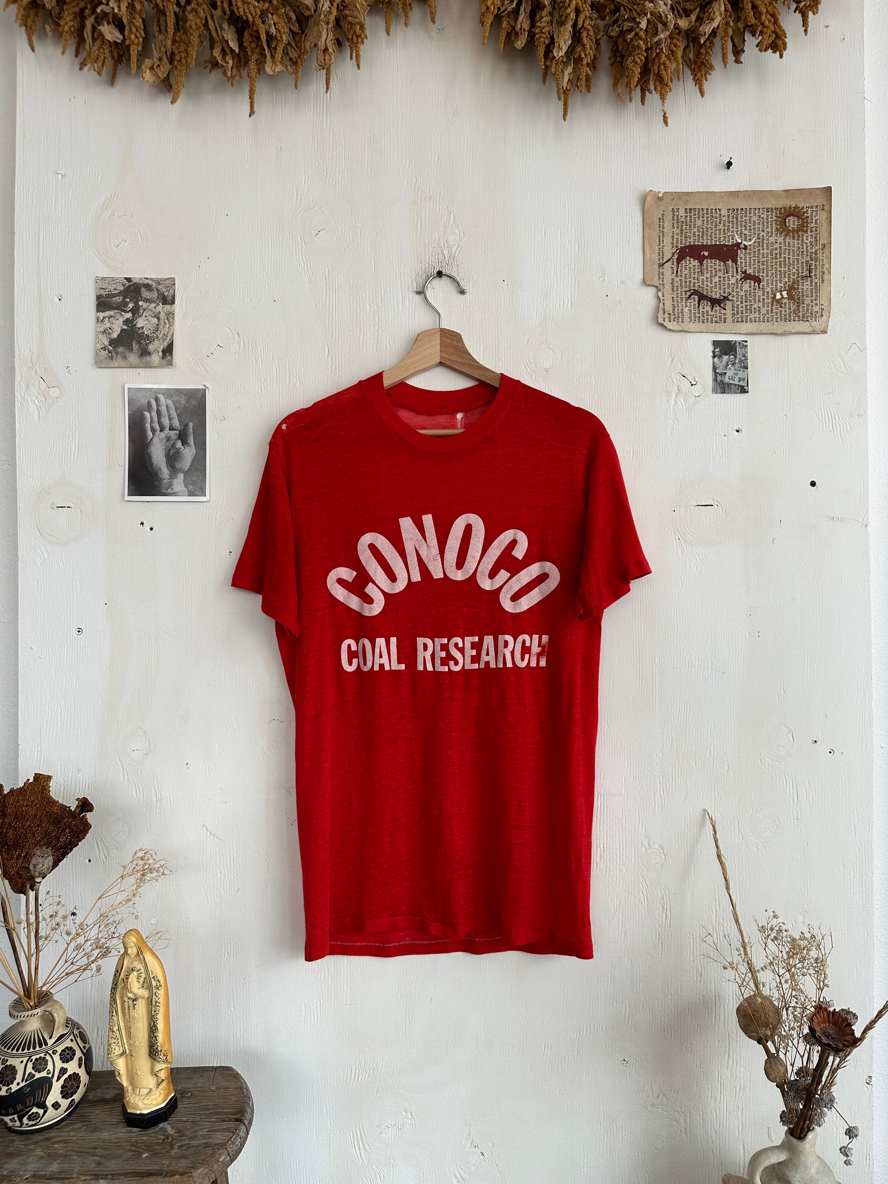 1980s Paper Thin Conoco T-Shirt (M)