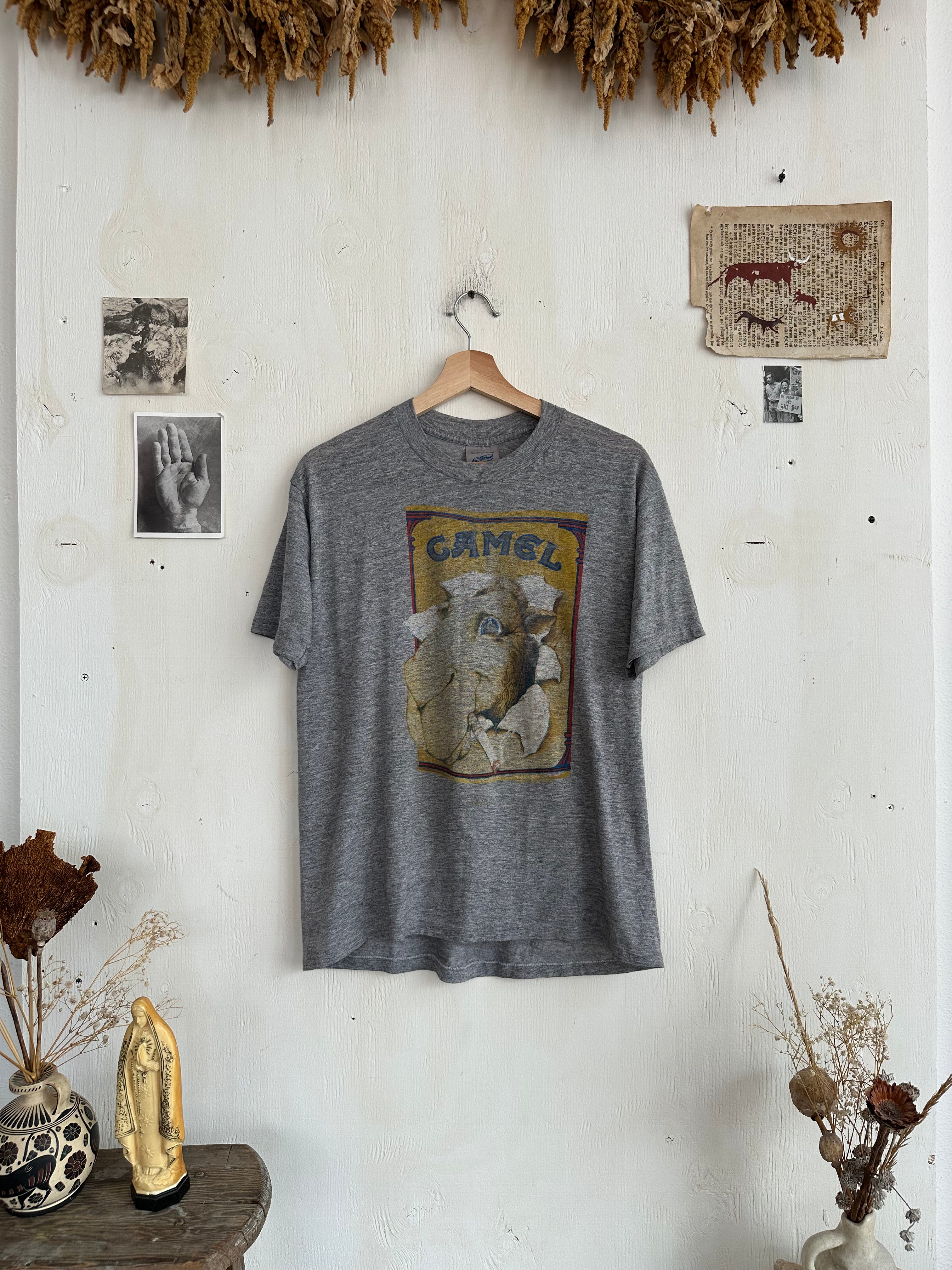 1990s Faded Camel T-Shirt (M)
