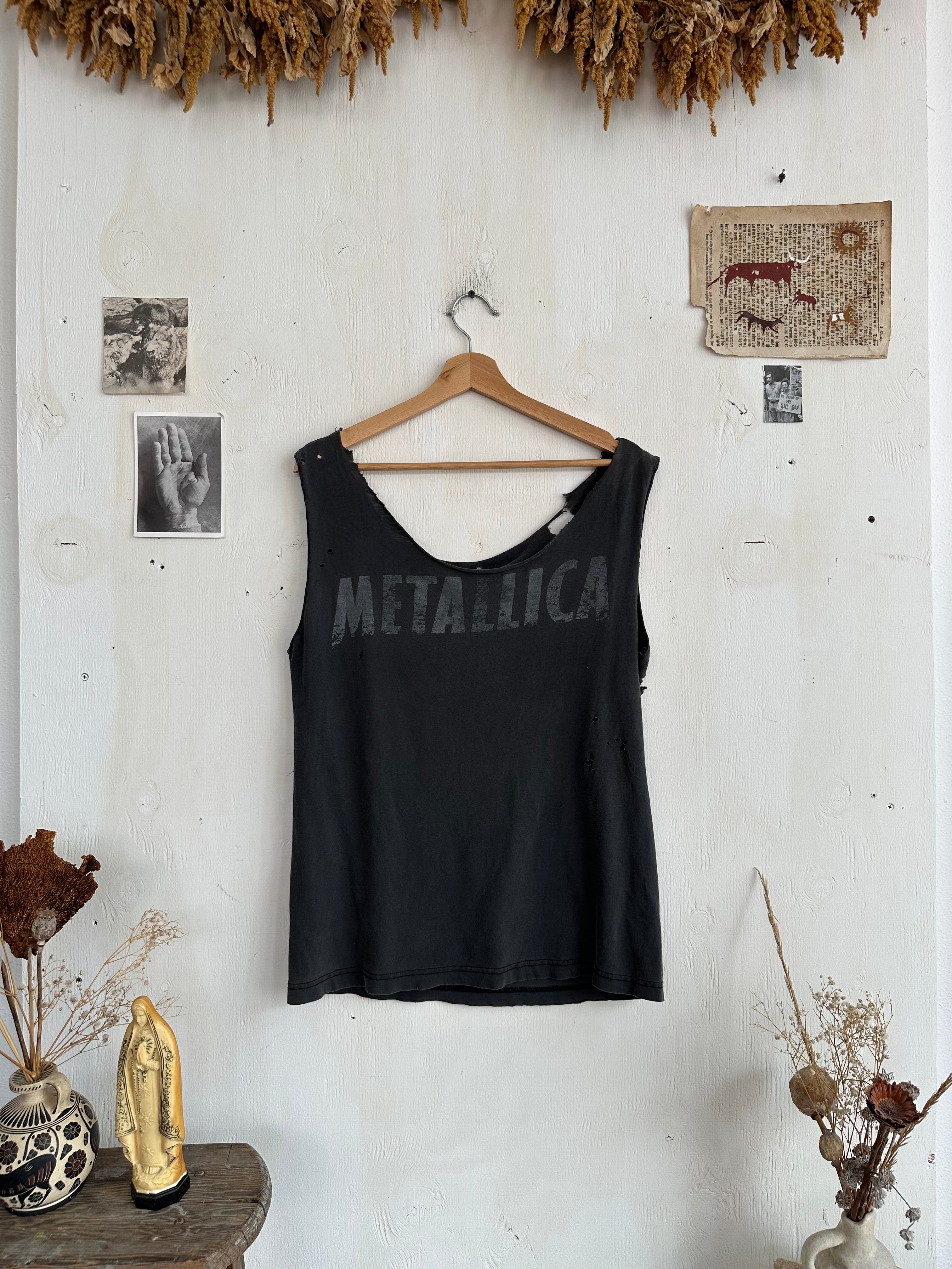 1990s Chopped Metallica Muscle Tee (M/L)
