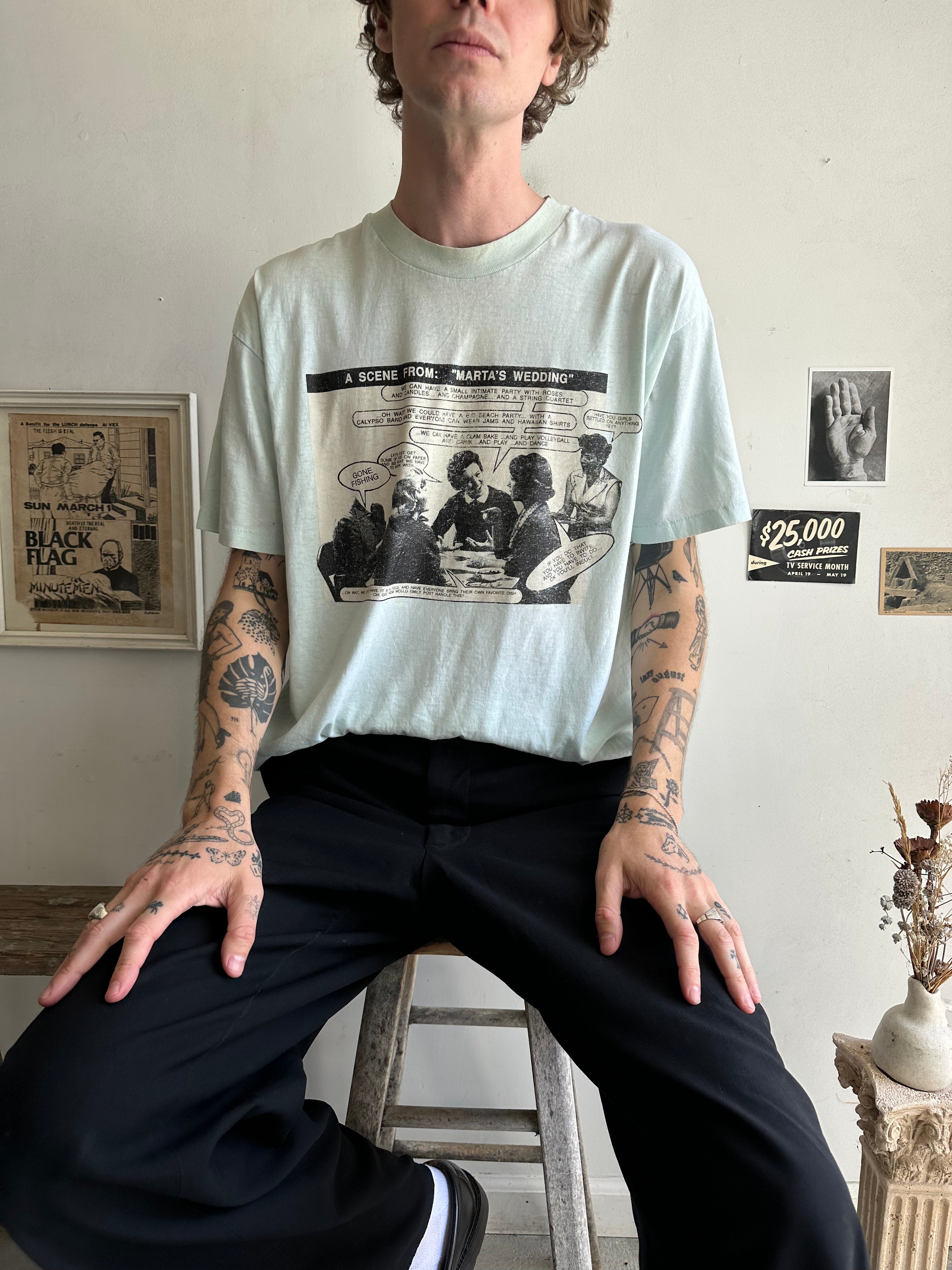 1980s Marta’s Wedding Tee (Boxy XL)