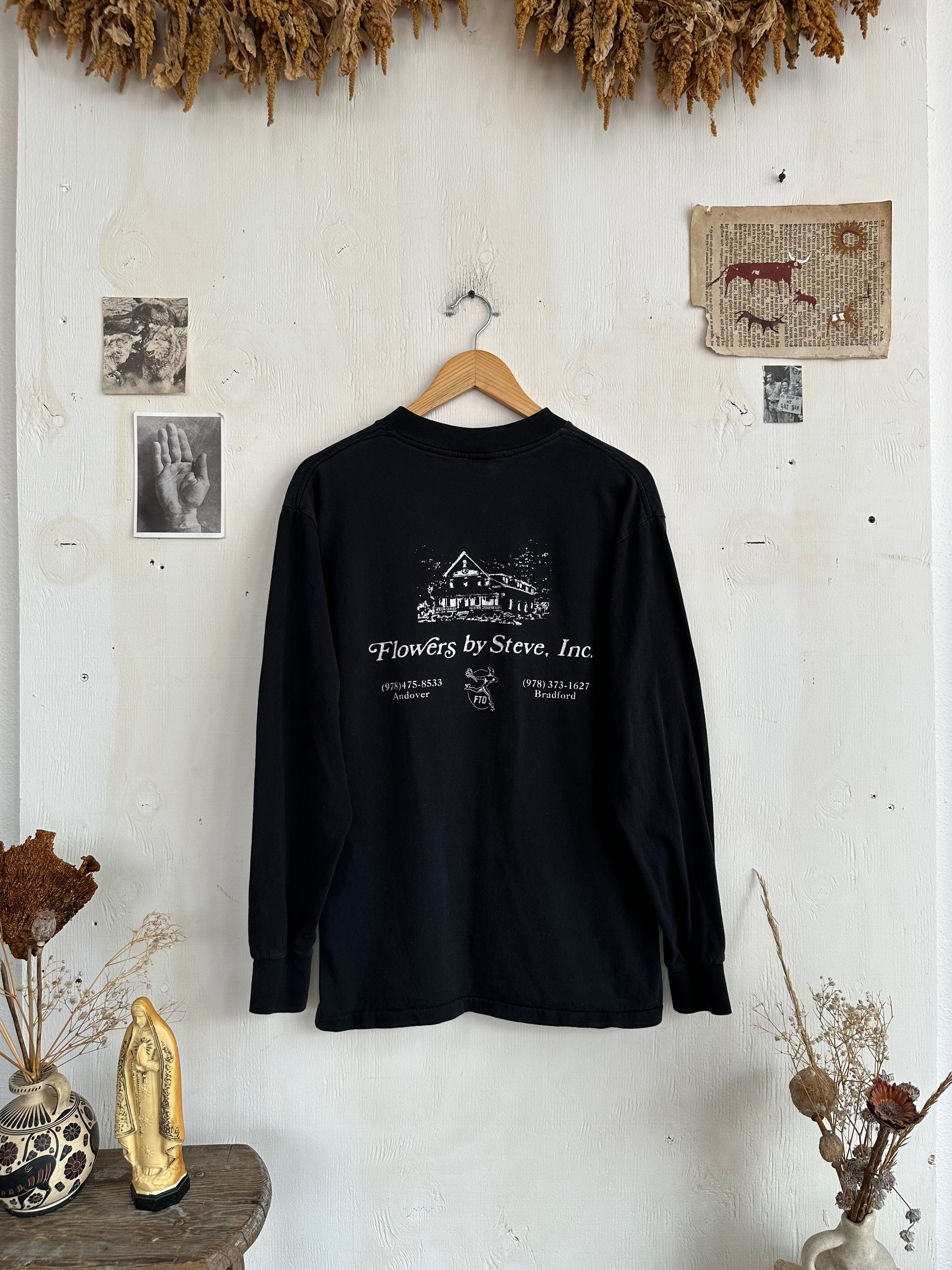 1990s Bradford Valentine (Flowers by Steve) Long Sleeve (L)