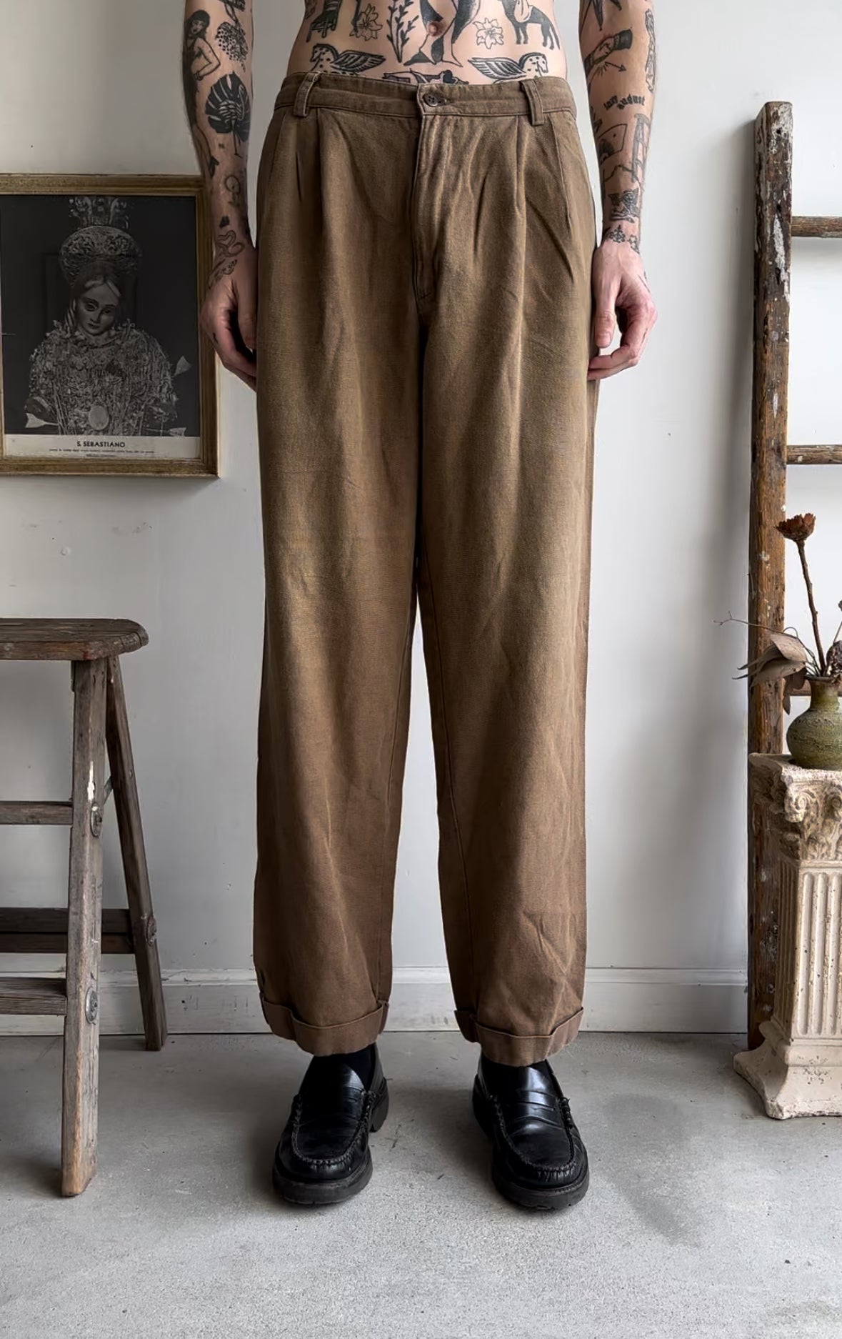 1990s Faded Dockers Trousers (32 x 31)