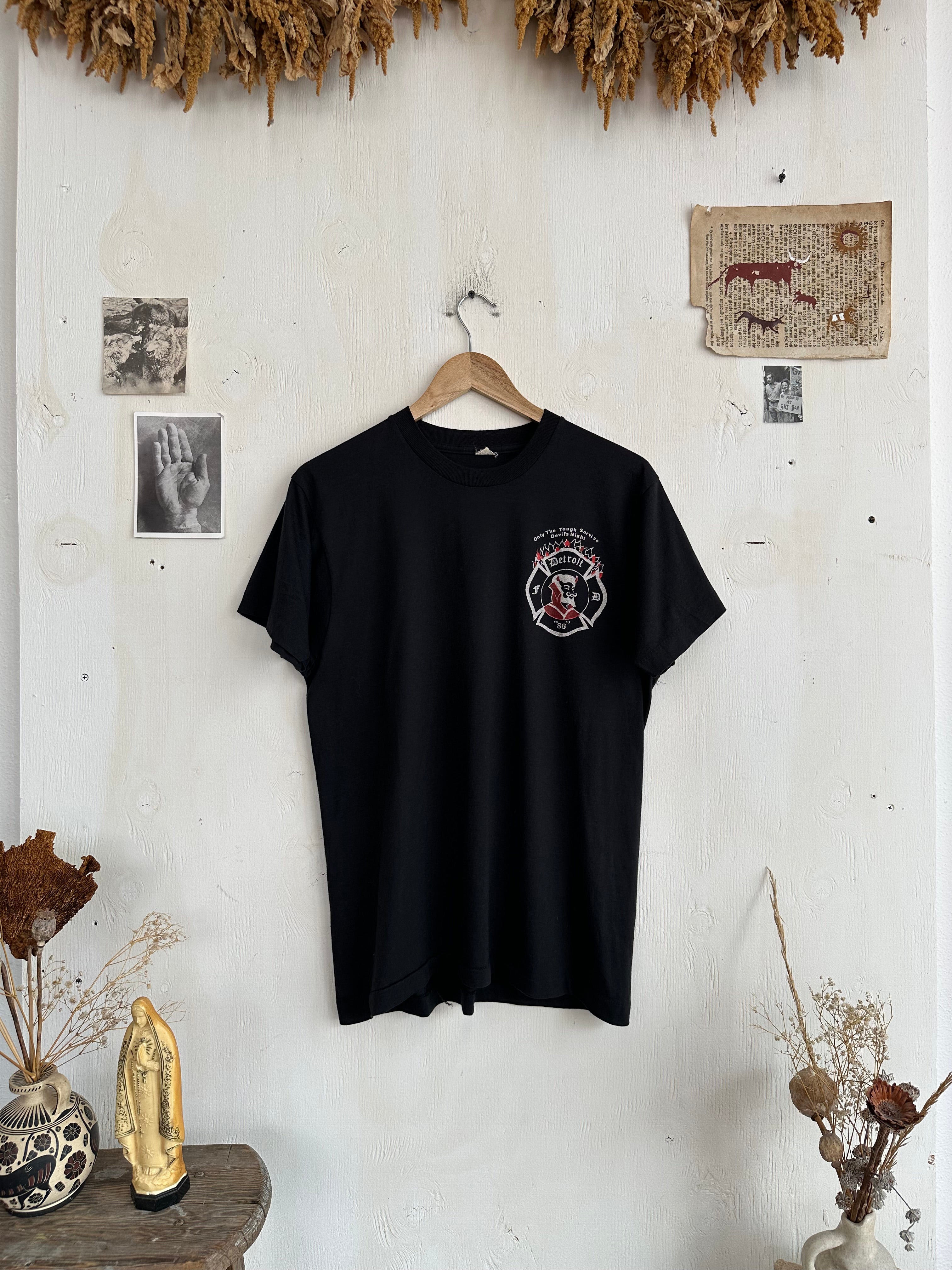 1980s Detroit Devils Night T-Shirt (M/L)