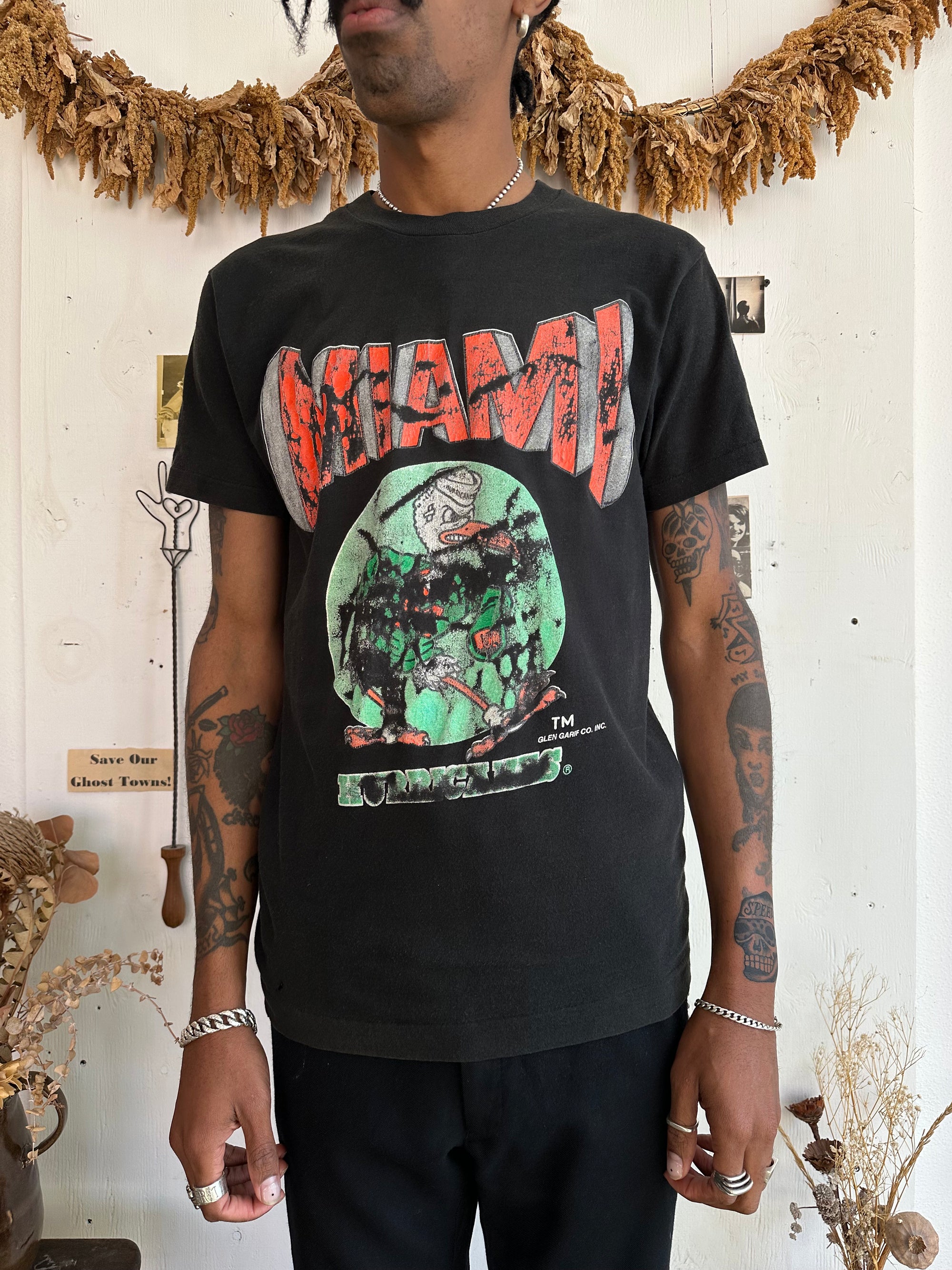 1990s Faded Miami Hurricanes Tee