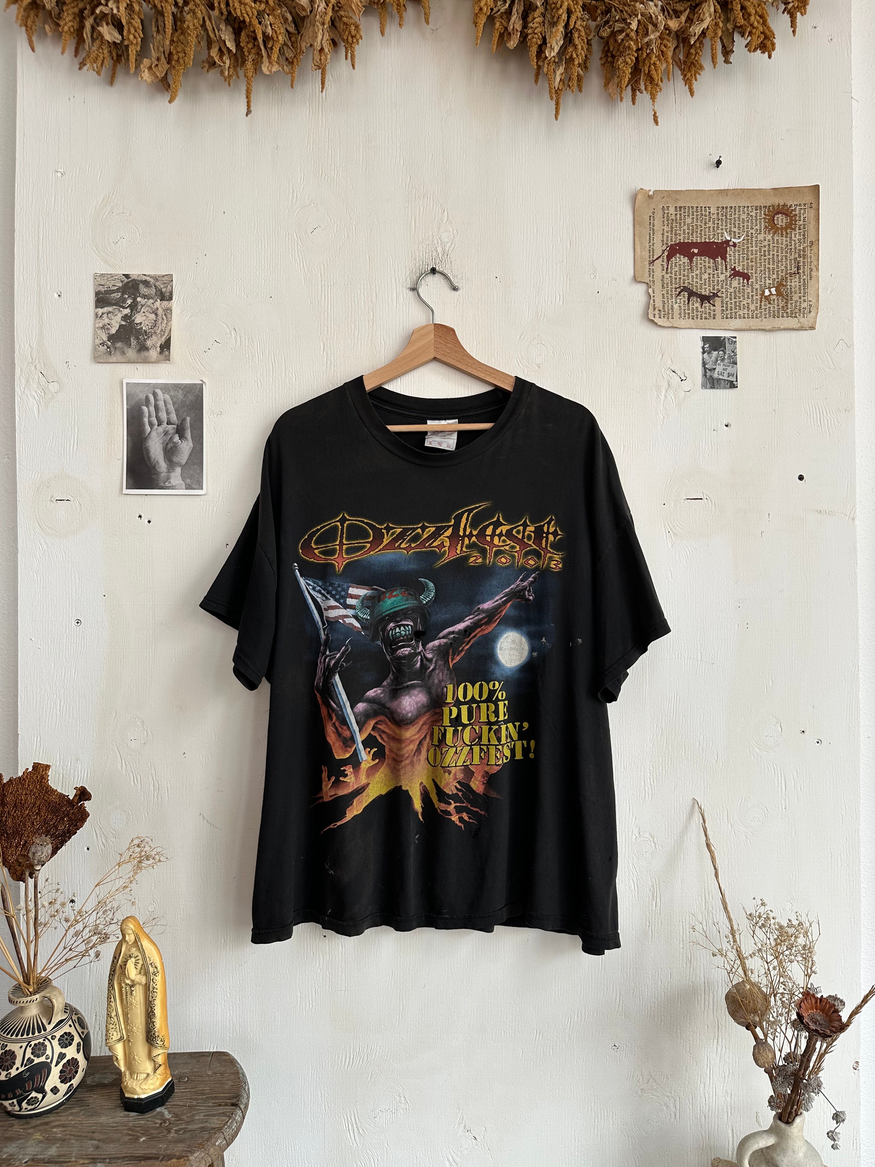 2003 Well Worn Ozzfest T-Shirt (Boxy XL)