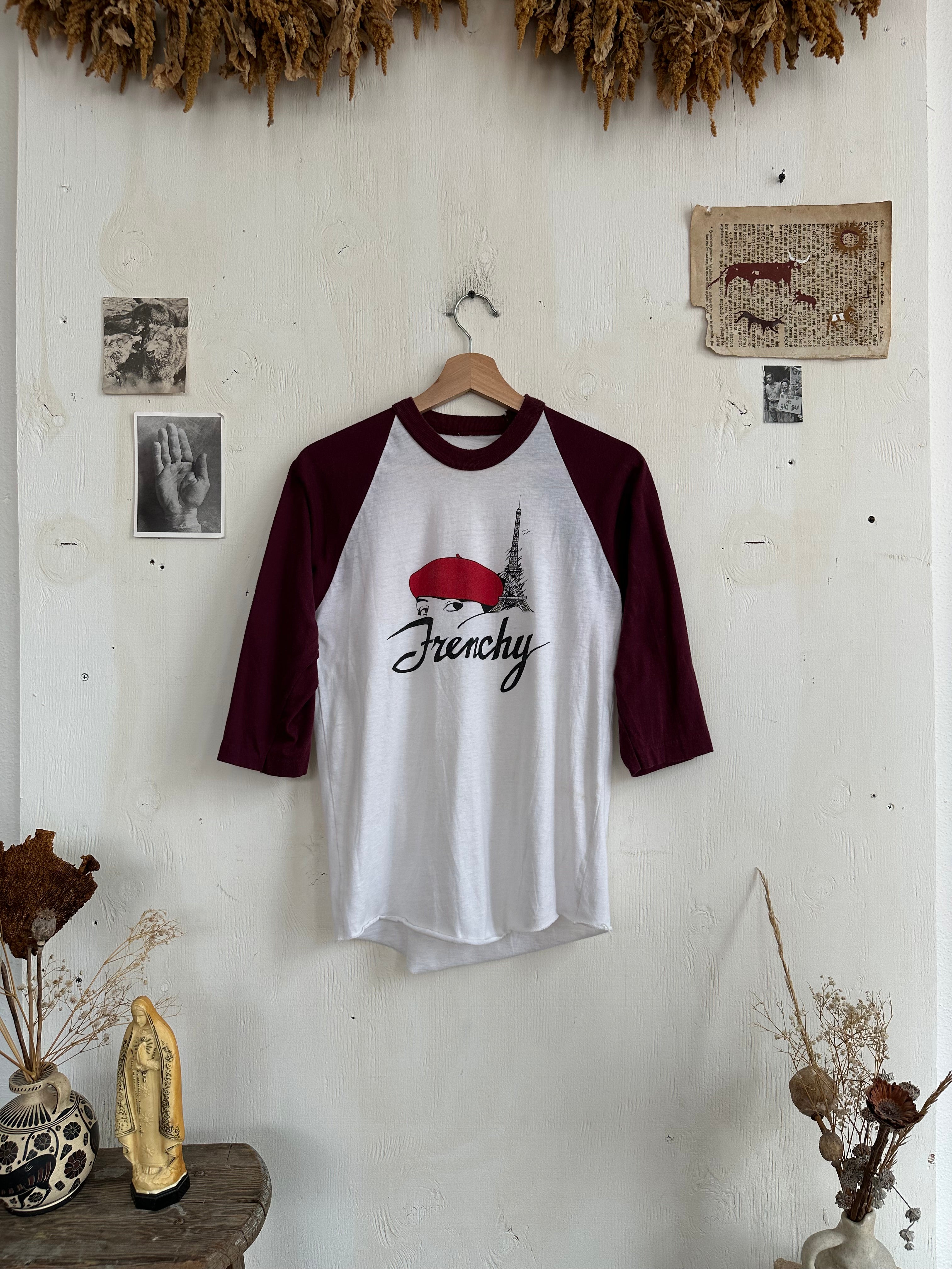 1980s Frenchy Baseball Tee (S/M)