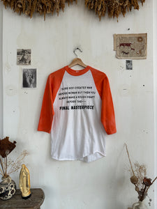 1980s Women: Final Masterpiece Baseball Tee (M)