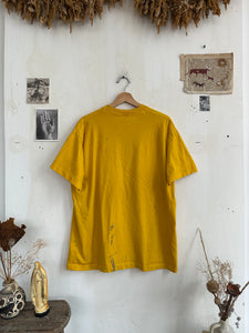 1990s Paint Stained M.C. Escher Taking Steps T-Shirt (L/XL)