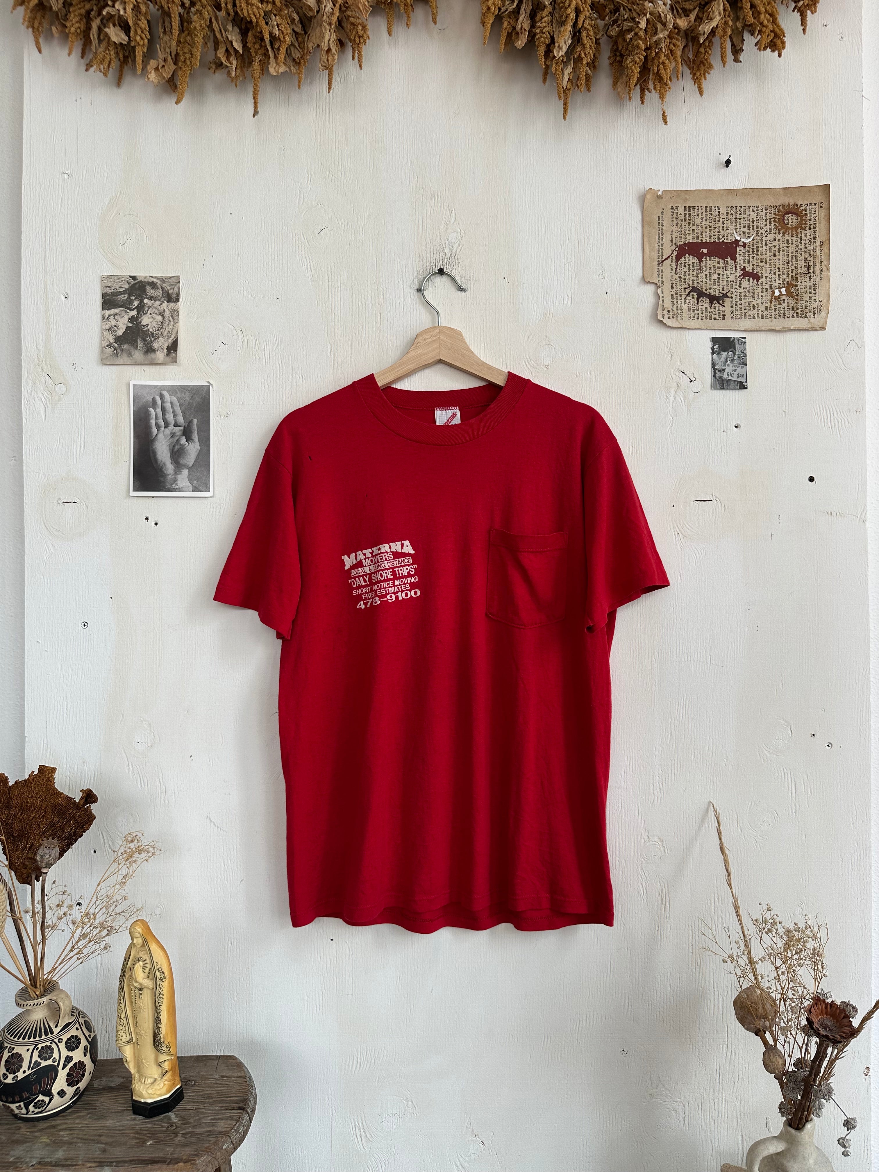 1980s Materna Movers Pocket Tee (M/L)