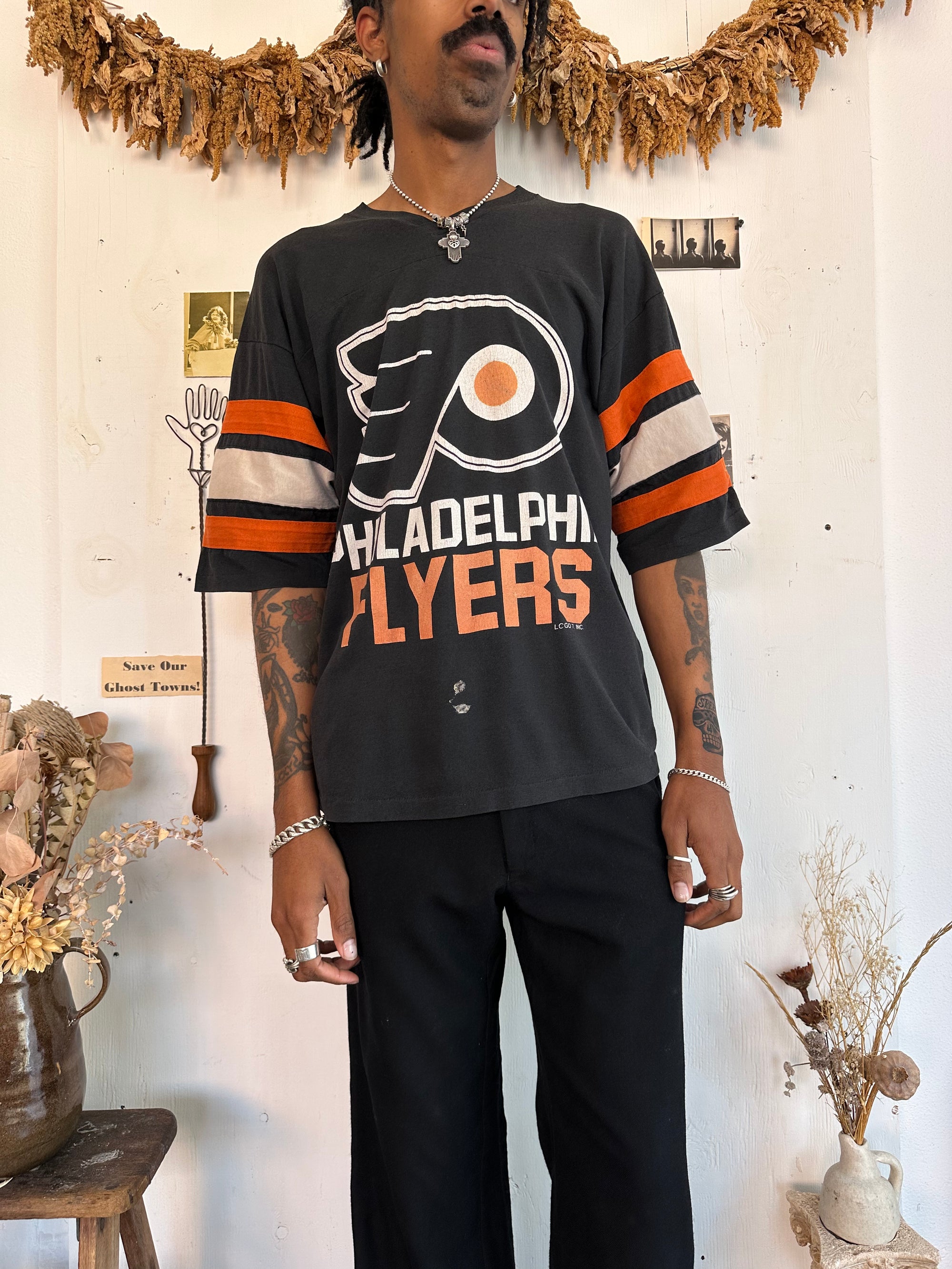 1980s Philadelphia Flyers Jersey Tee