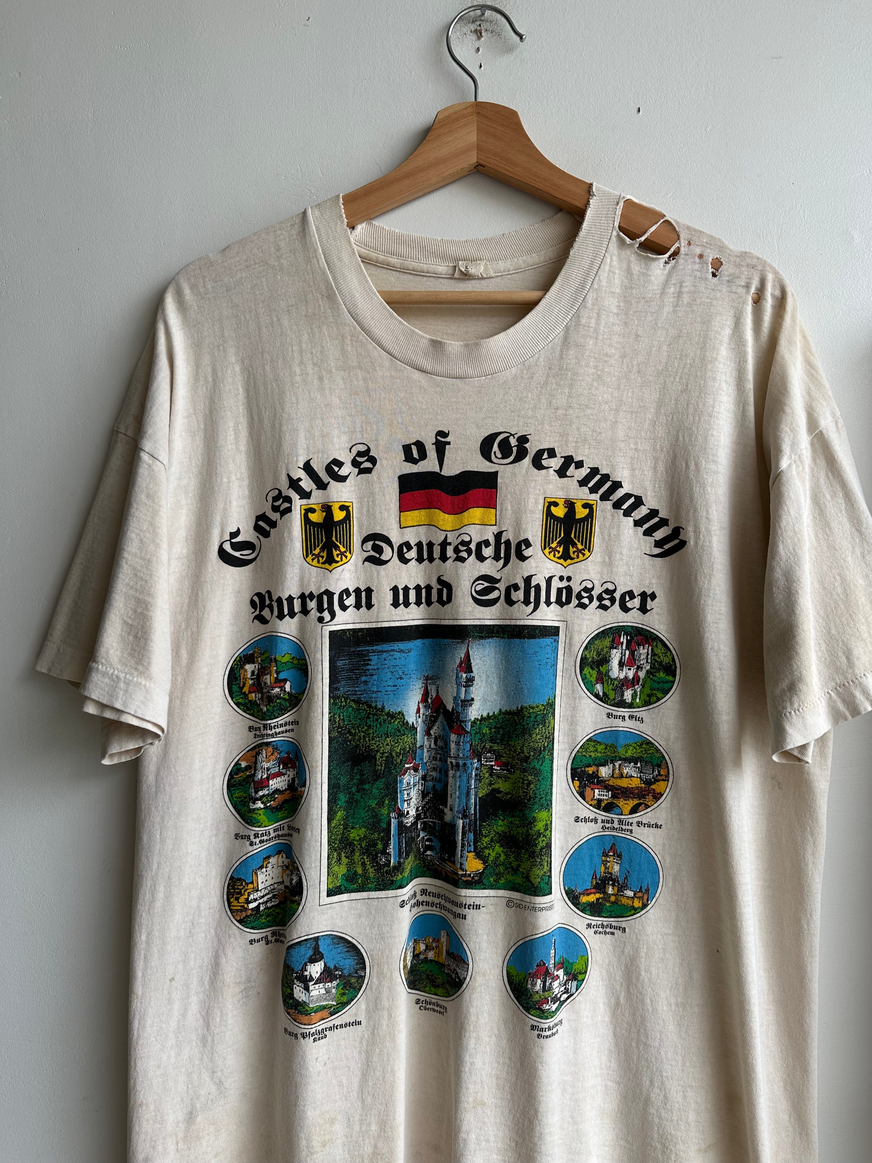 1980s Well-Worn Castles of Germany Tee (XXL)