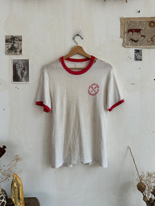 1970s Thrashed Jersey Shore Lifeguard Tee (M)