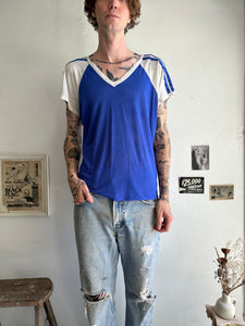 1970s Paper Thin Sears Athletic Tee (Boxy L)