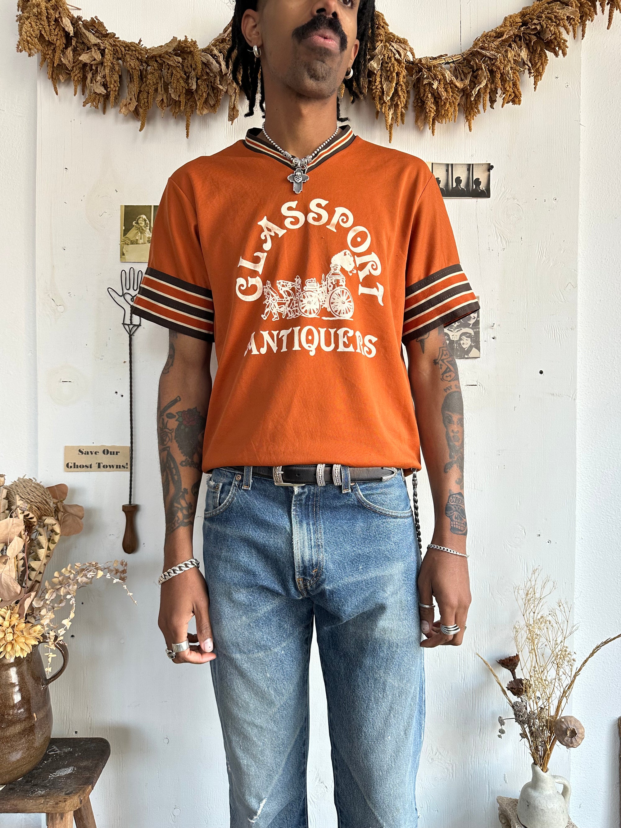 1980s Classport Antiques Jersey Tee