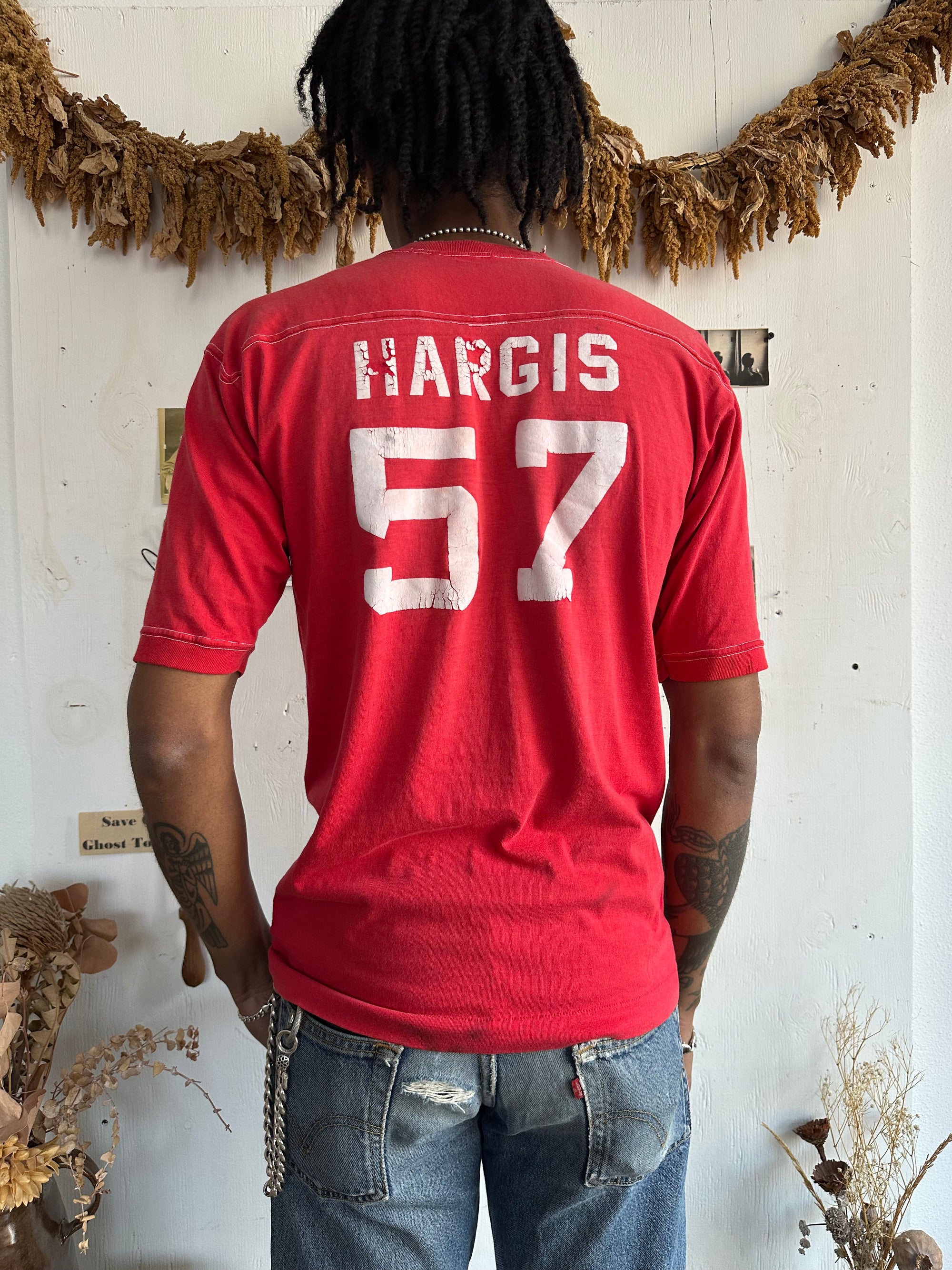 1970s Hargis Number 57 Football Tee