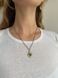 Vintage Mary Pendant Necklace (18")