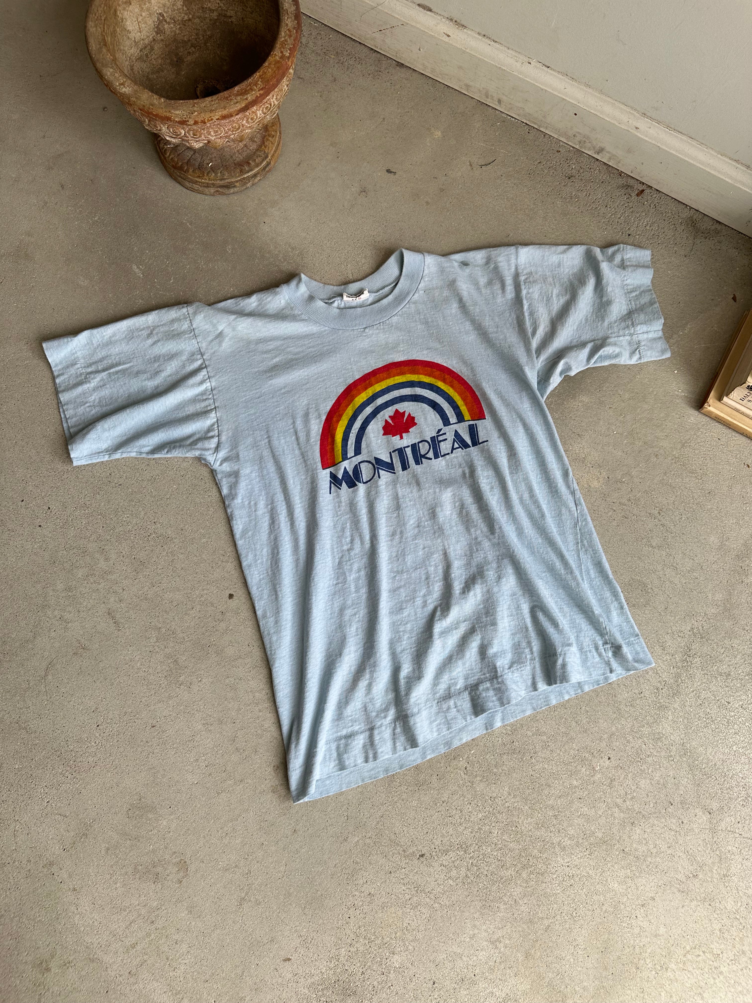 1980s Montreal Rainbow T-Shirt (S/M)