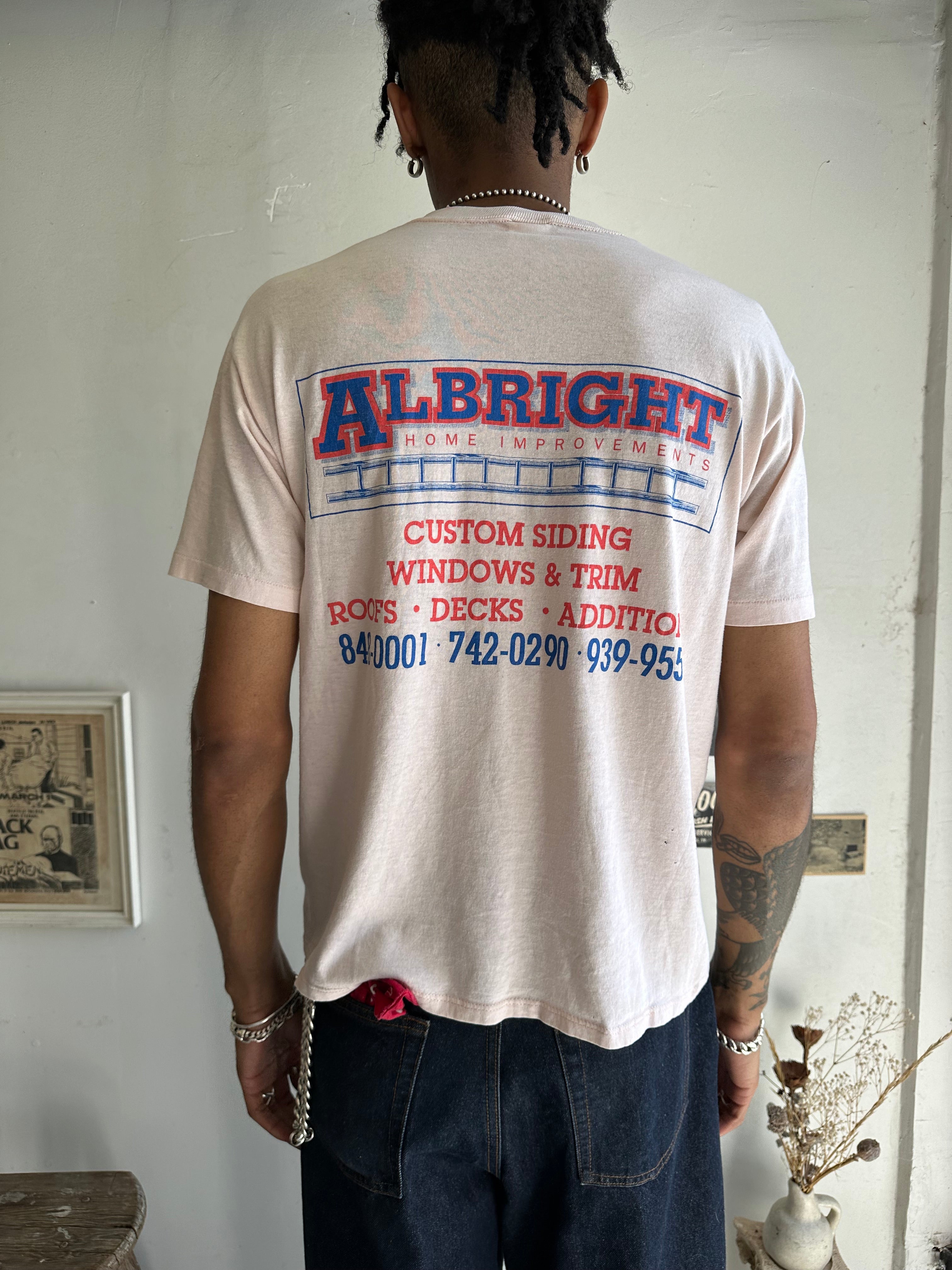 1980s Albright Construction Tee (Boxy L)