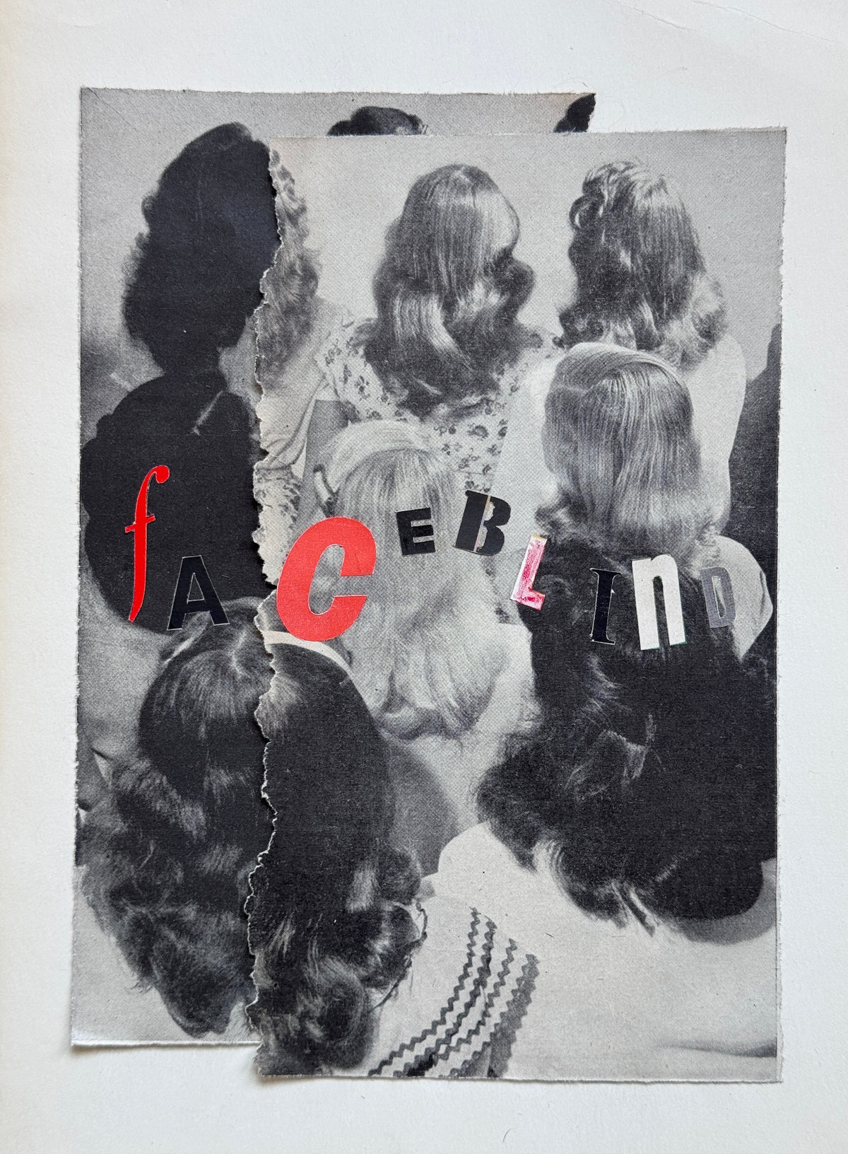 'Faceblind' - A Collage