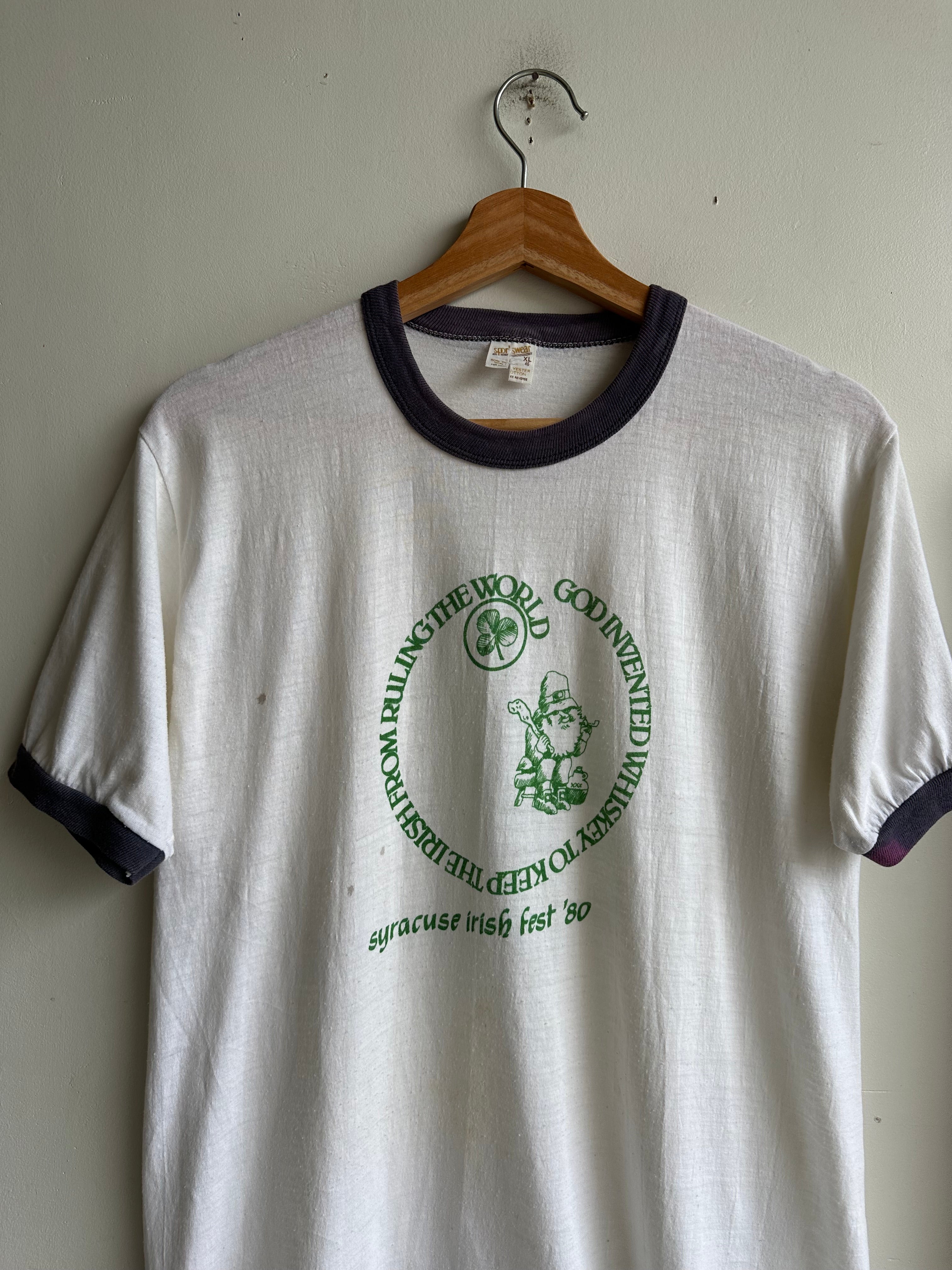 1970s Faded Syracuse Irish Fest T-Shirt (M/L)