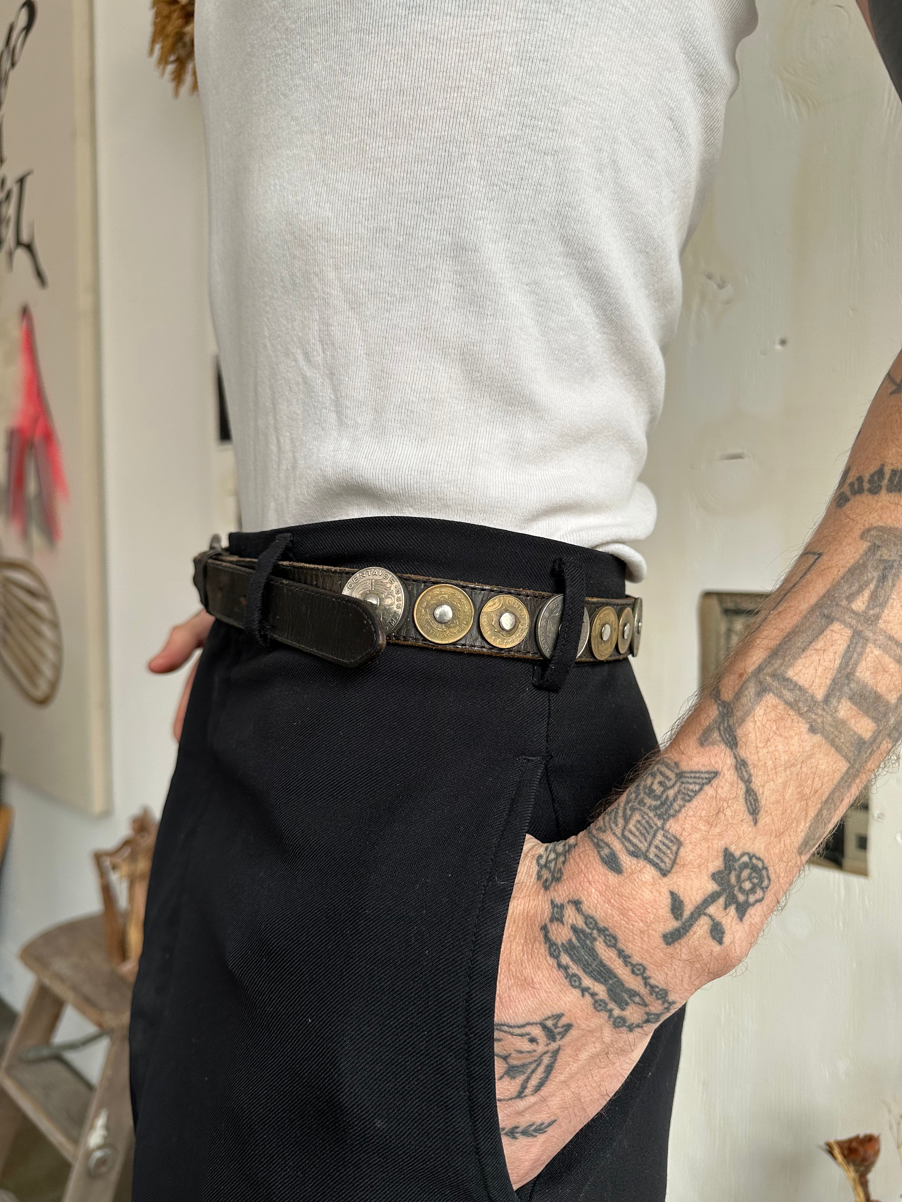 1970s Coin Belt (30" - 34")