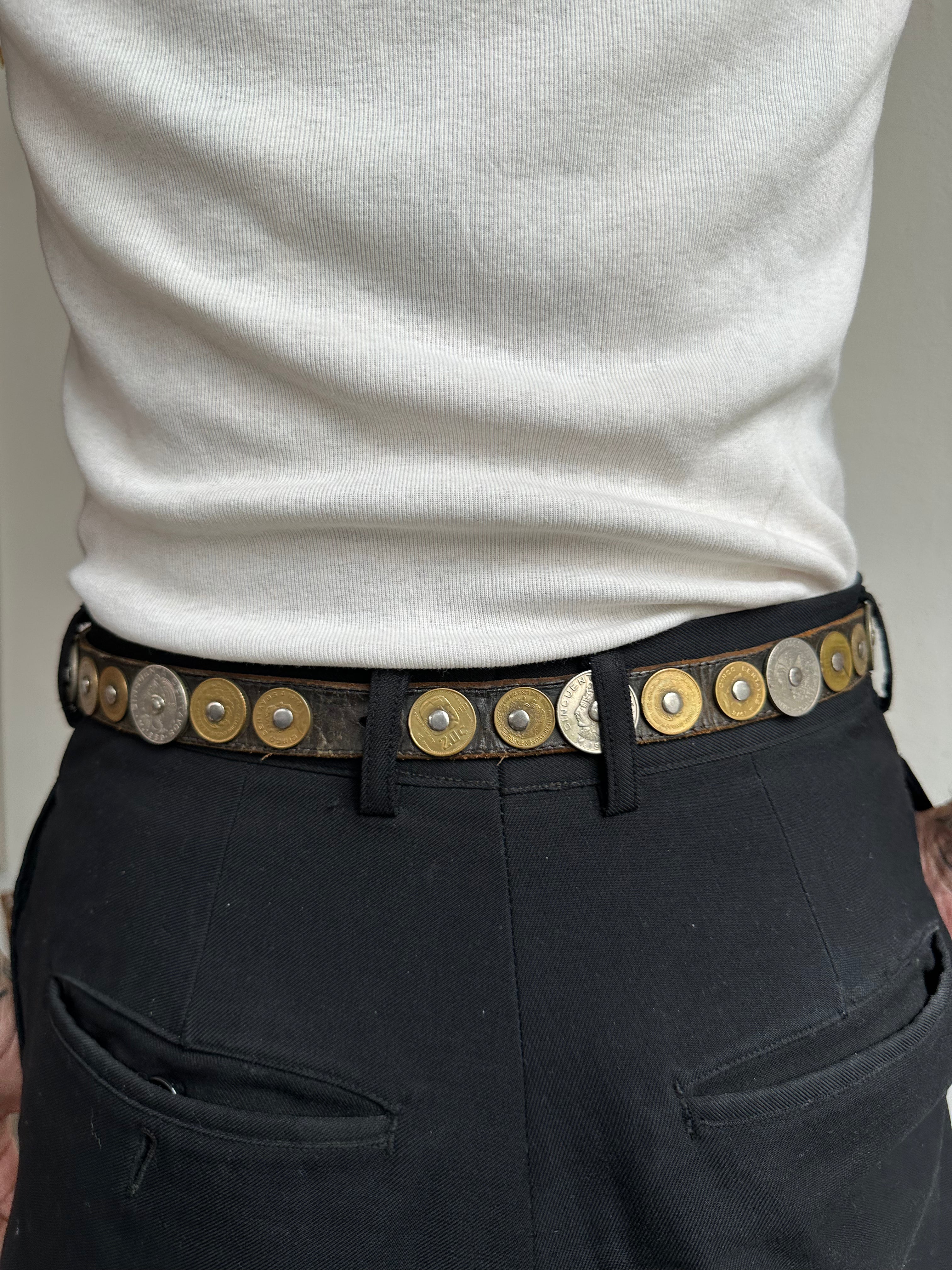 1970s Coin Belt (30" - 34")