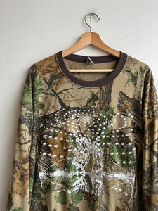 1980s Screen-Printed Ranger Camo Long Sleeve (XL)