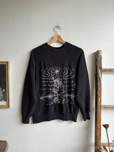 1980s Screen-Printed Sweatshirt (S/M)