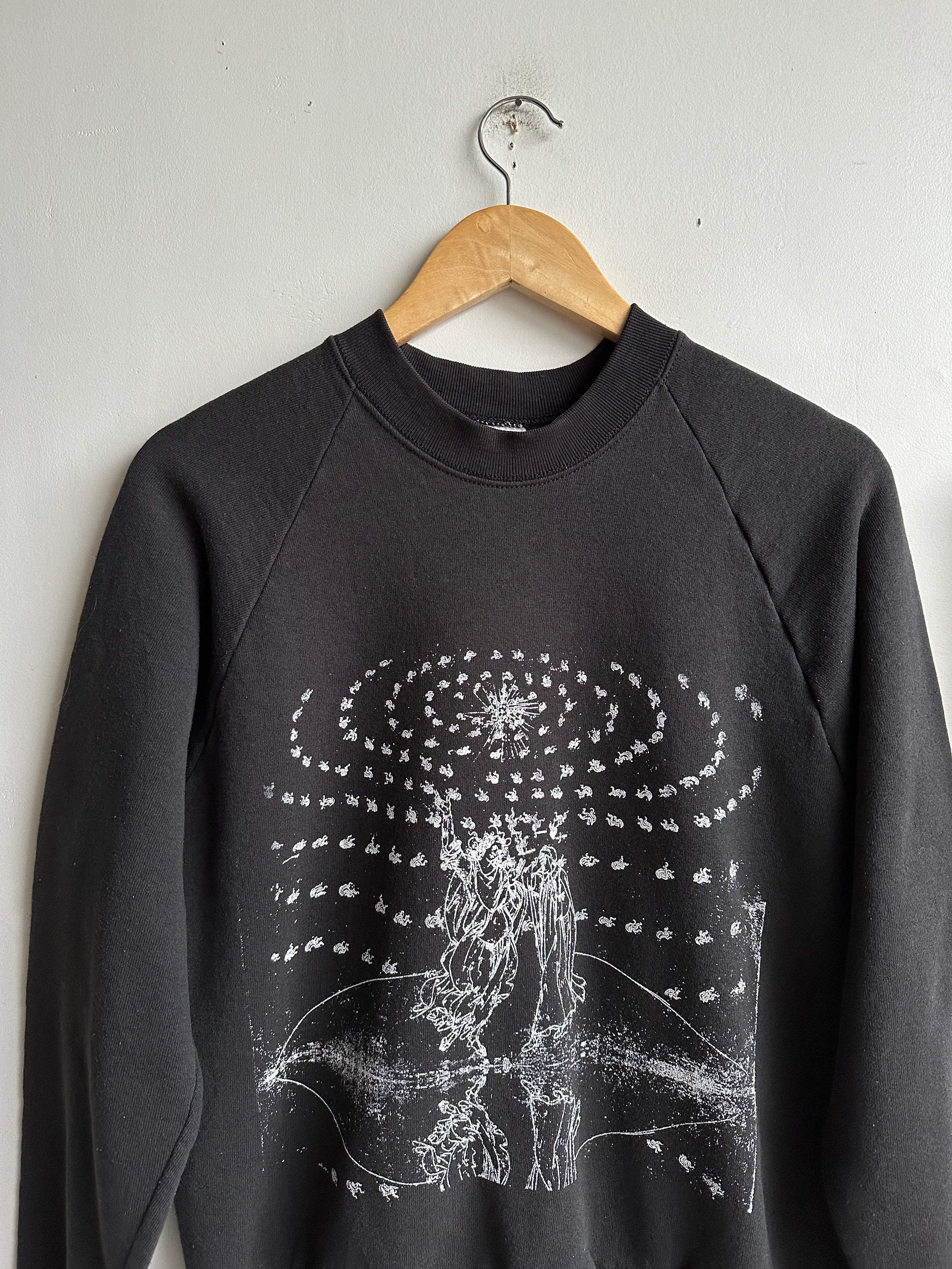 1990s Screen-Printed Fruit of the Loom Sweatshirt (M)